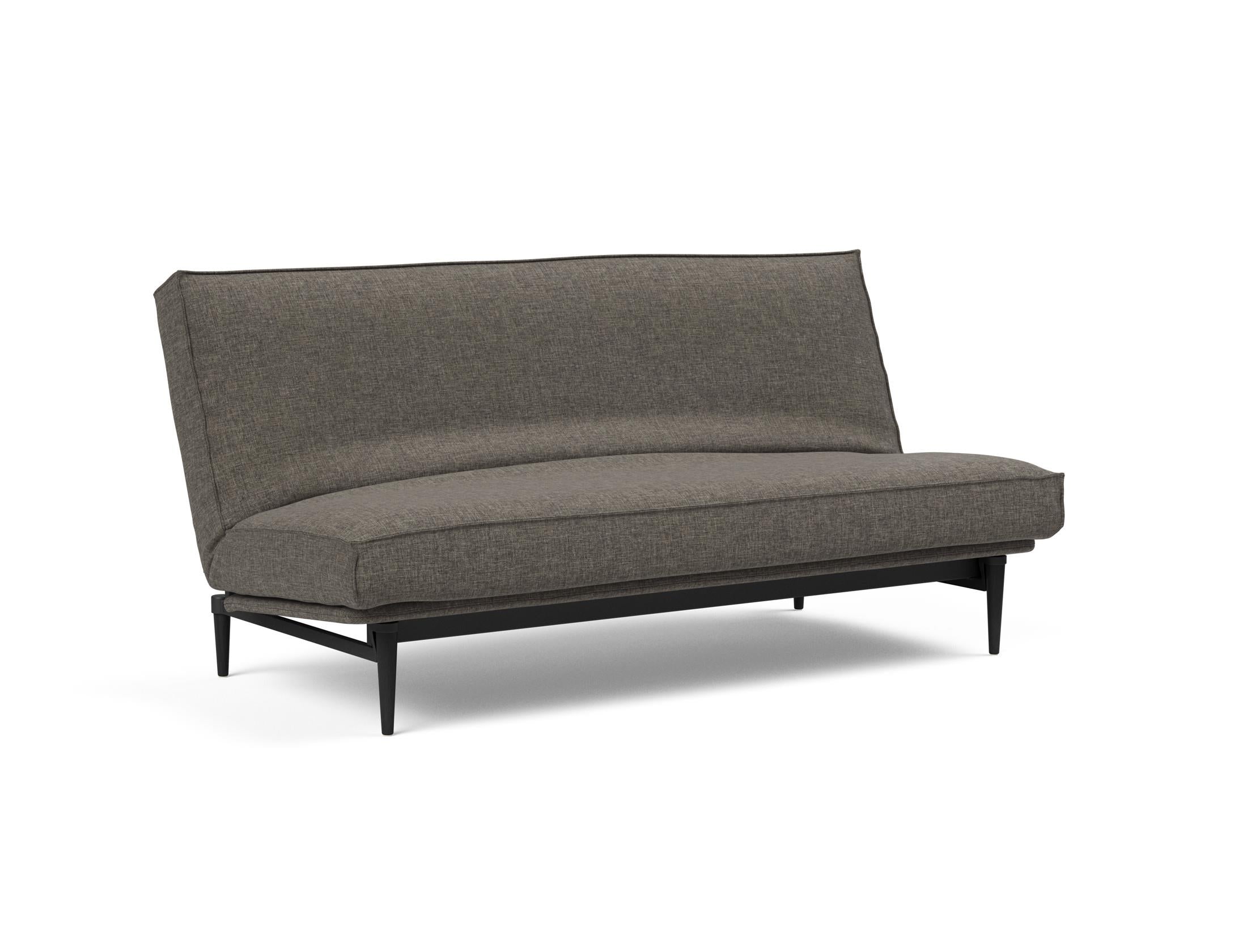 Entdecken Sie das Colpus Bettsofa 140 Sharp Plus Cover in Eiche schwarz – stilvoll, bequem und wandelbar vom Sofa zum Bett!