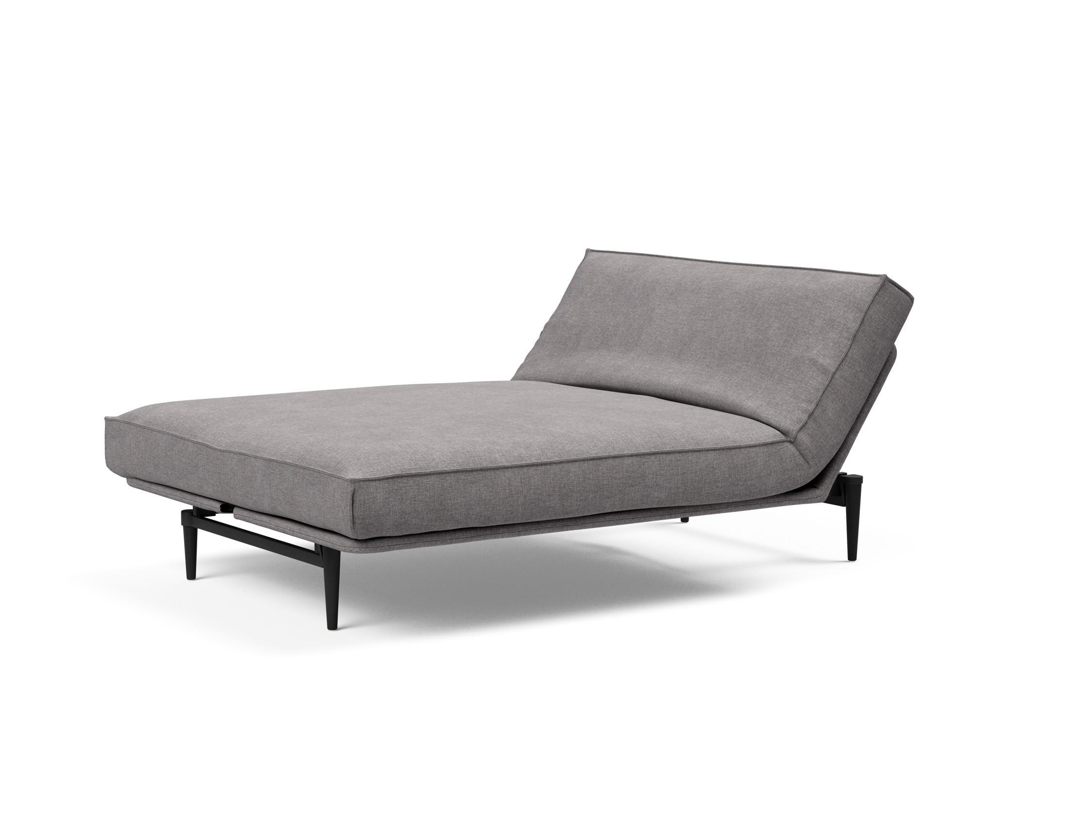 Erleben Sie das Colpus Bettsofa 140 Sharp Plus Cover in elegantem Eiche schwarz – die perfekte Symbiose aus modernem Design und vielseitiger Funktionalität!