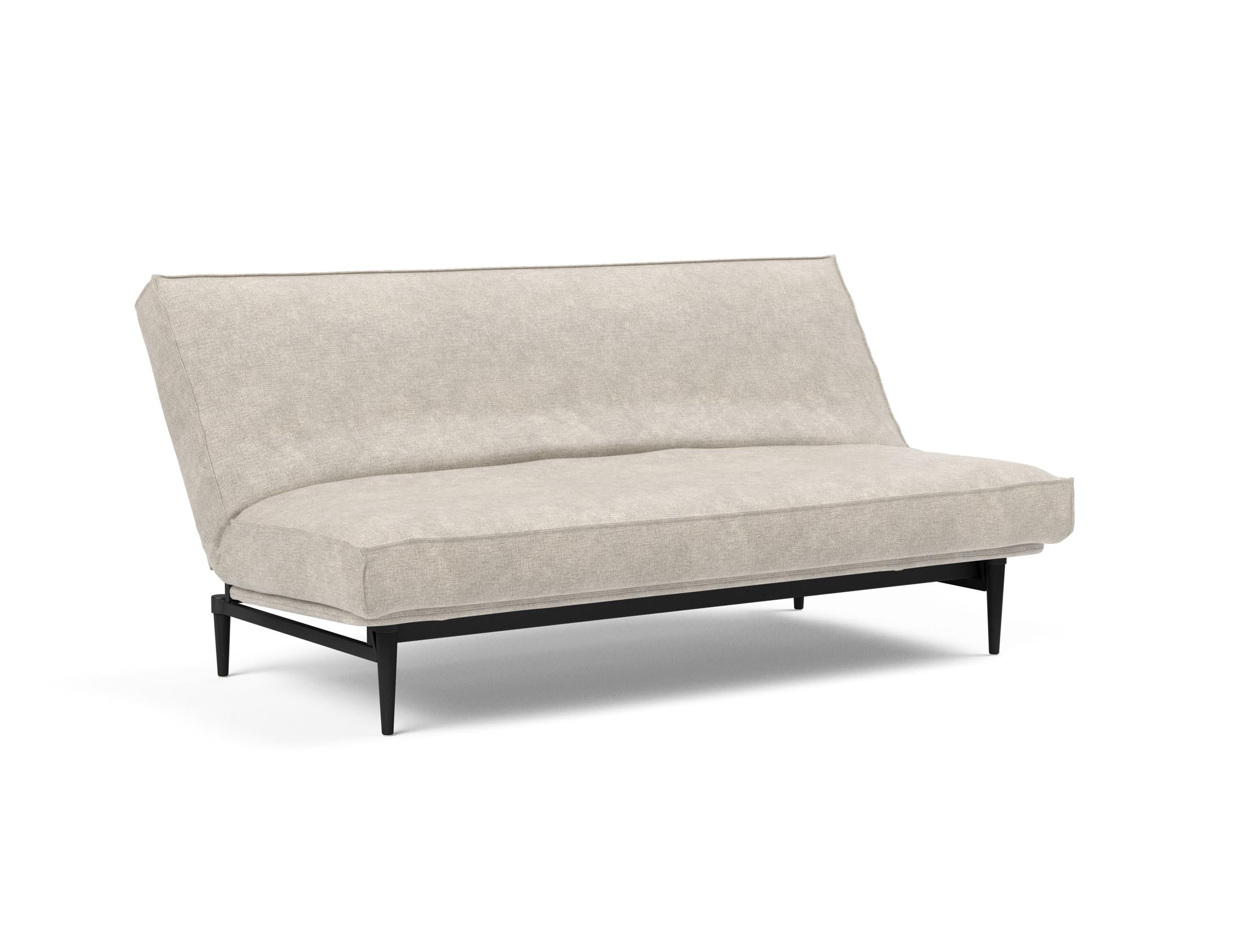 Entdecken Sie das Colpus Bettsofa 140 Sharp Plus Cover in Eiche schwarz – stilvoll, bequem und wandelbar vom Sofa zum Bett!