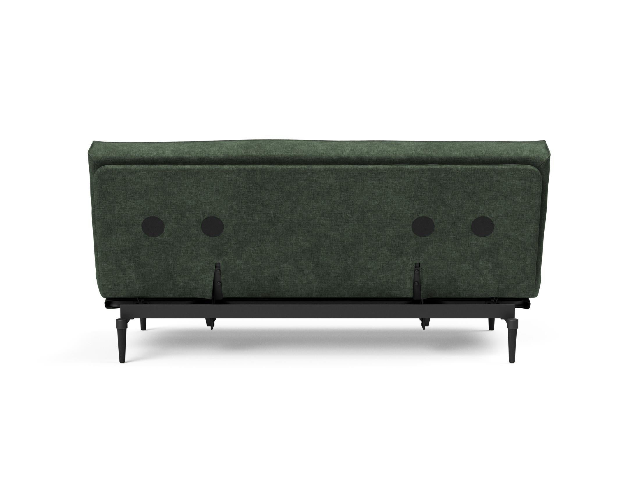 Entdecken Sie das Colpus Bettsofa 140 Sharp Plus Cover in Eiche schwarz – stilvoll, bequem und wandelbar vom Sofa zum Bett!