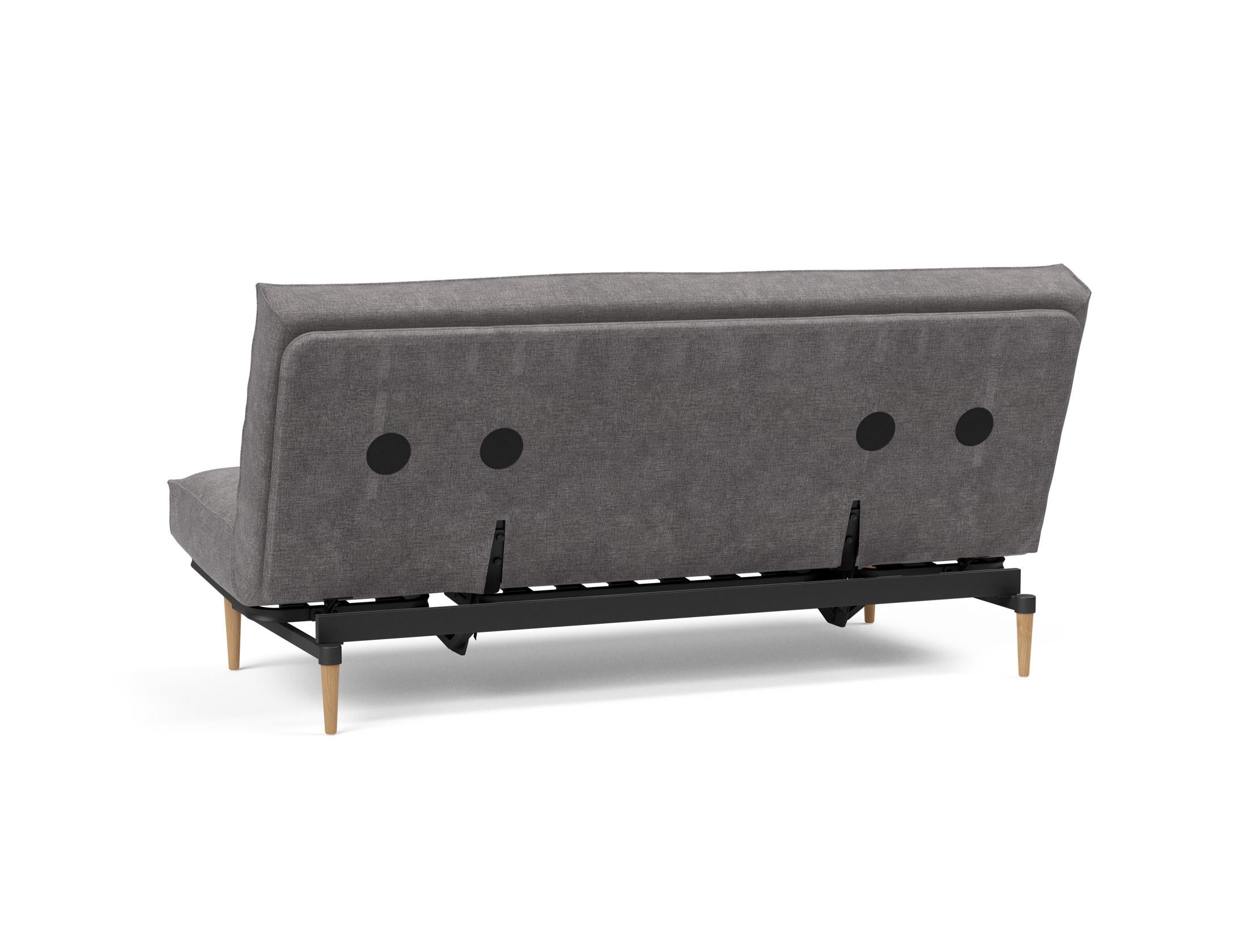 Erleben Sie das Colpus Bettsofa 140 Sharp Plus Cover Soft Spring von Innovation Living – modernes Design, herausragender Komfort und vielseitige Matratzenoptionen.