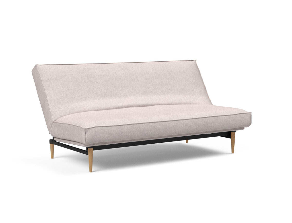 Colpus Bettsofa 140 Sharp Plus Cover mit Gestellbezug Soft Spring in 300 Weda Sand präsentiert im Onlineshop von KAQTU Design AG. Bettsofa ist von Innovation Living