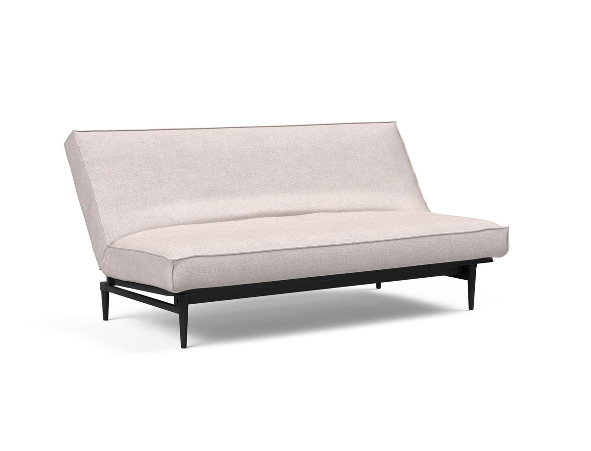 Colpus Bettsofa 140 Sharp Plus Cover Eiche schwarz Soft Spring in 300 Weda Sand präsentiert im Onlineshop von KAQTU Design AG. Bettsofa ist von Innovation Living