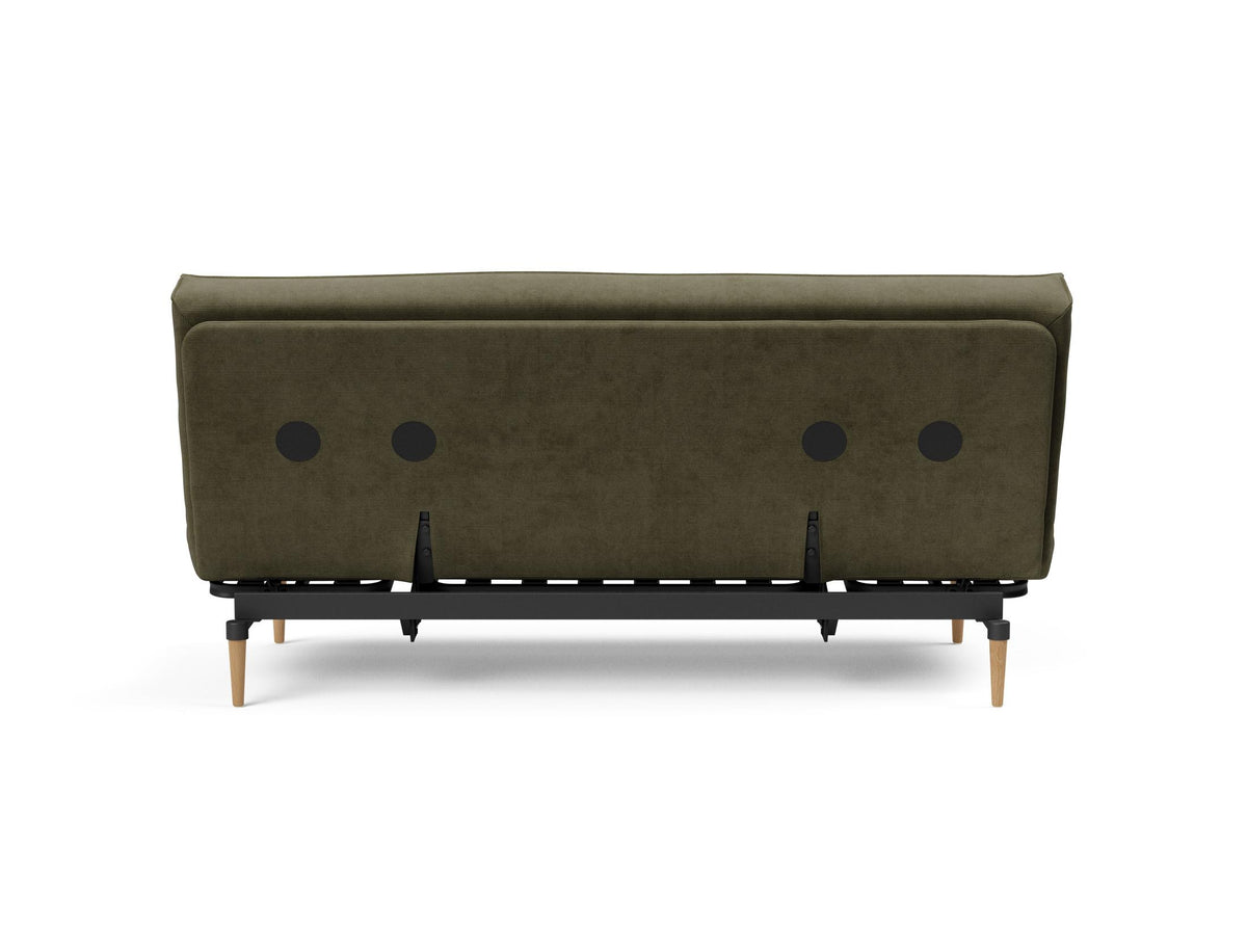 Colpus Bettsofa 140 Sharp Plus Cover Soft Spring in 316 Cordufine Pine Green präsentiert im Onlineshop von KAQTU Design AG. Bettsofa ist von Innovation Living