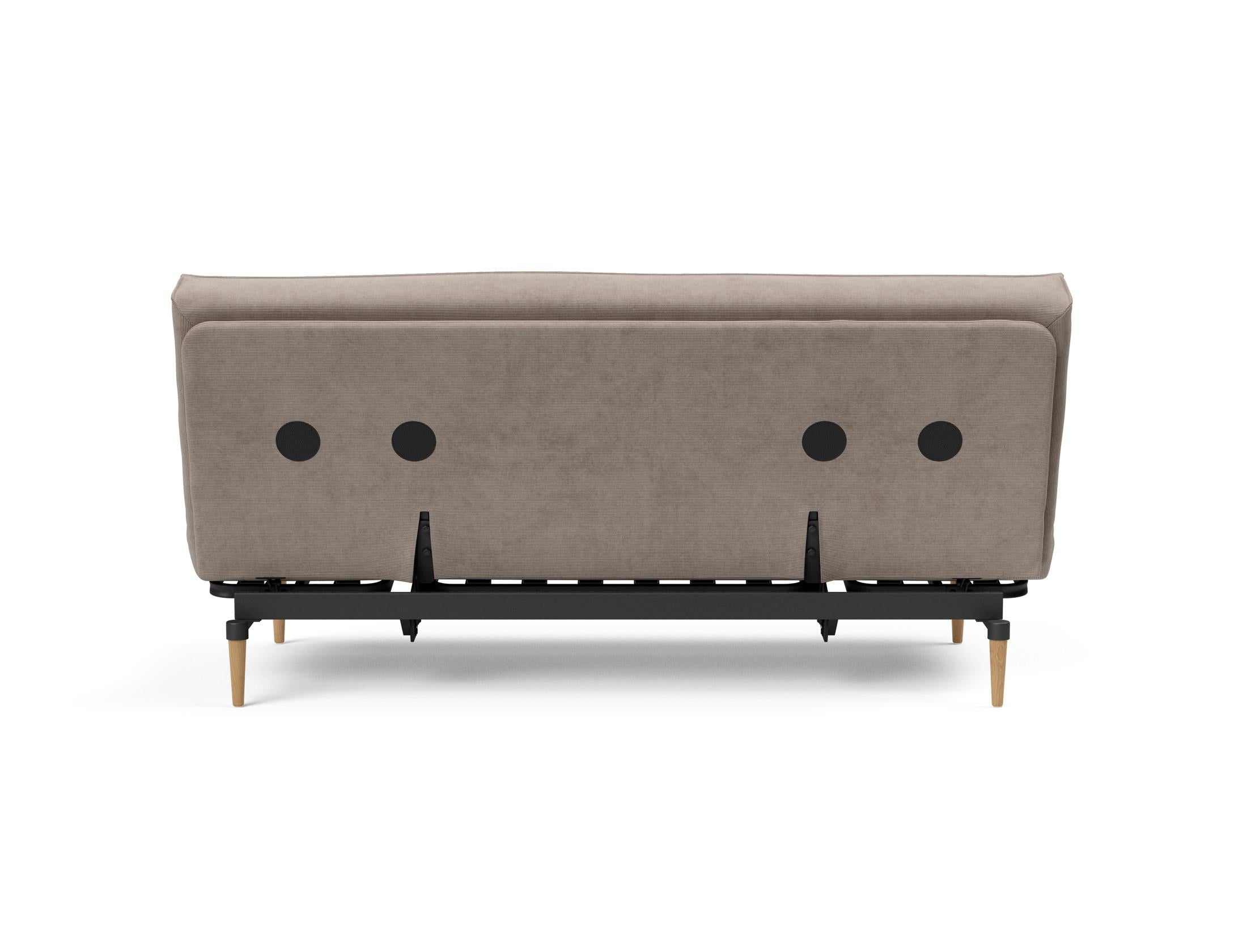 Entdecken Sie das Colpus Bettsofa 140 Sharp Plus Cover Soft Spring von Innovation Living – stilvoll, bequem und ideal für jedes Zuhause.