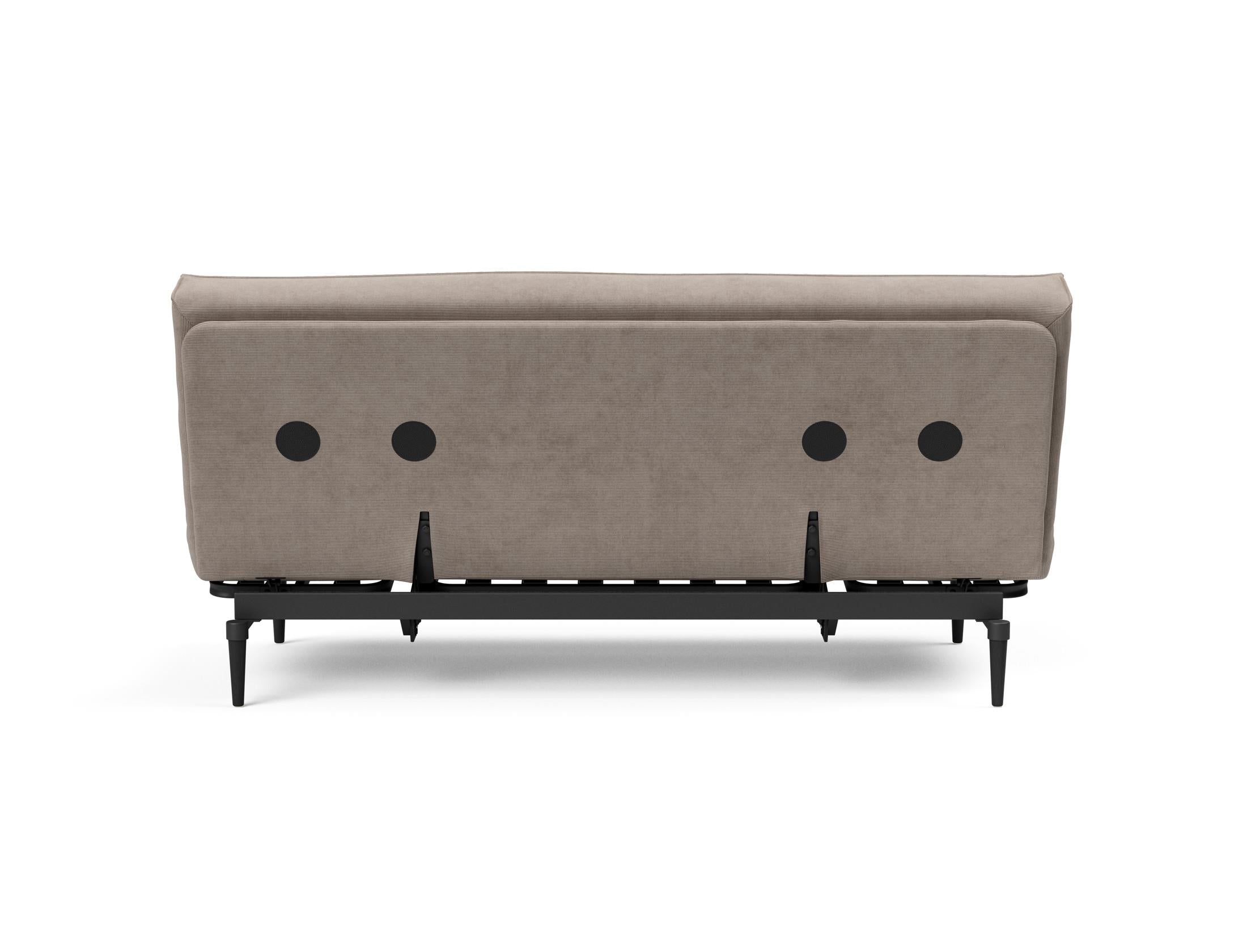 Erleben Sie das Colpus Bettsofa 140 Sharp Plus in stilvollem Eiche schwarz – die perfekte Kombination aus Design und Komfort für Ihr Zuhause.