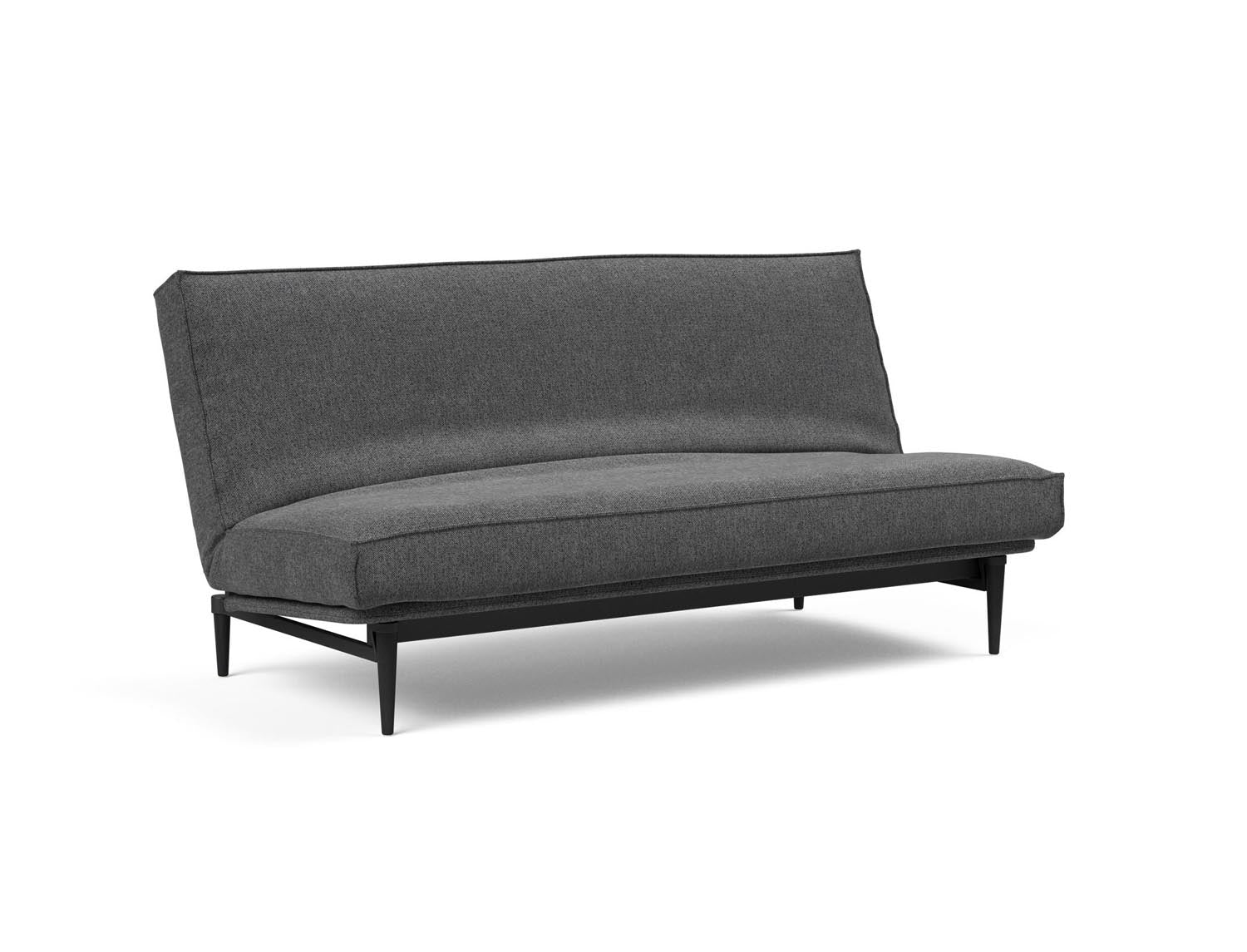 Entdecken Sie das Colpus Bettsofa 140 Sharp Plus Cover in Eiche schwarz – stilvoll, bequem und wandelbar vom Sofa zum Bett!