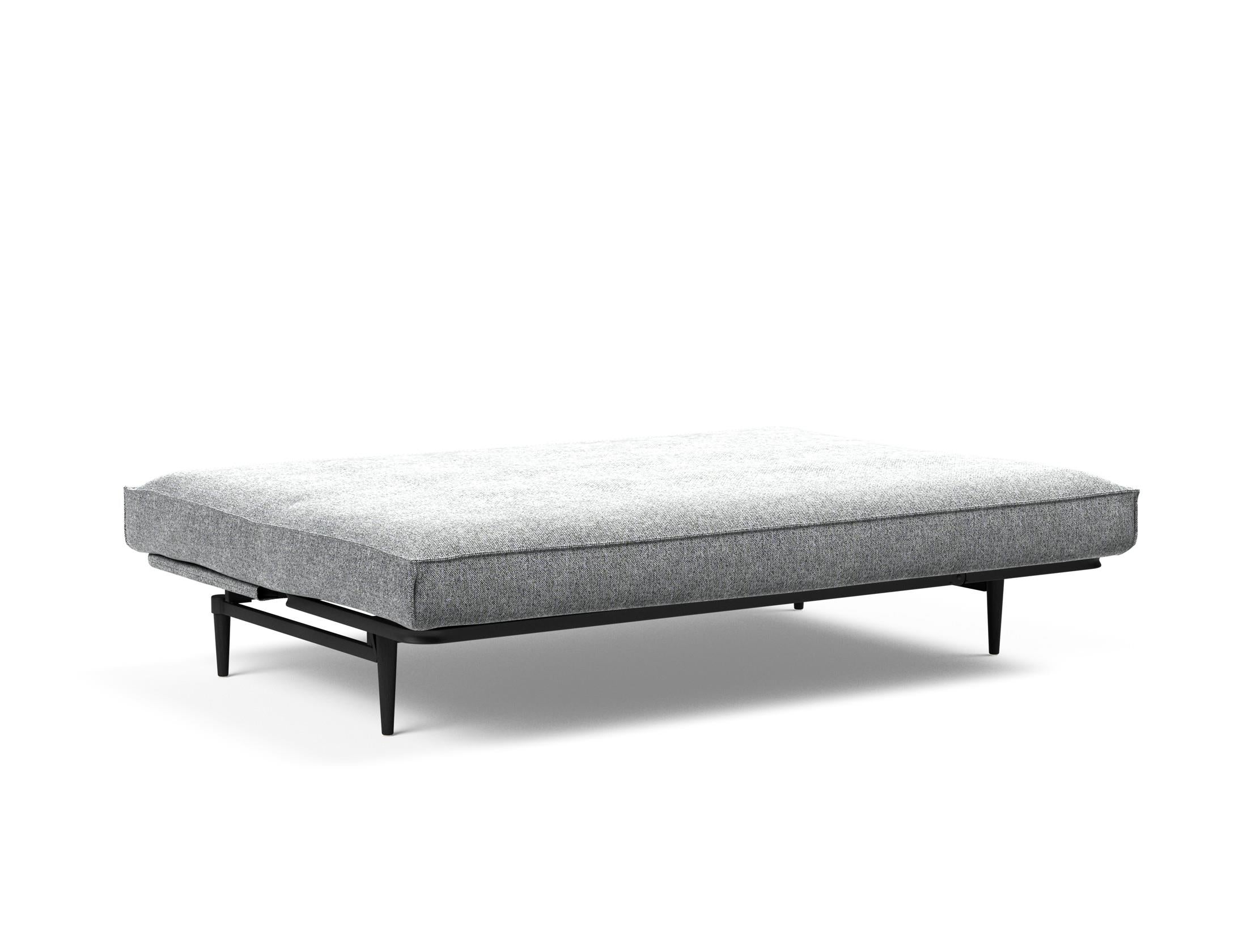Erleben Sie das Colpus Bettsofa 140 Sharp Plus Cover in edlem Eiche schwarz – modernes Design, vielseitige Matratzen und optimaler Komfort für Ihr Zuhause.