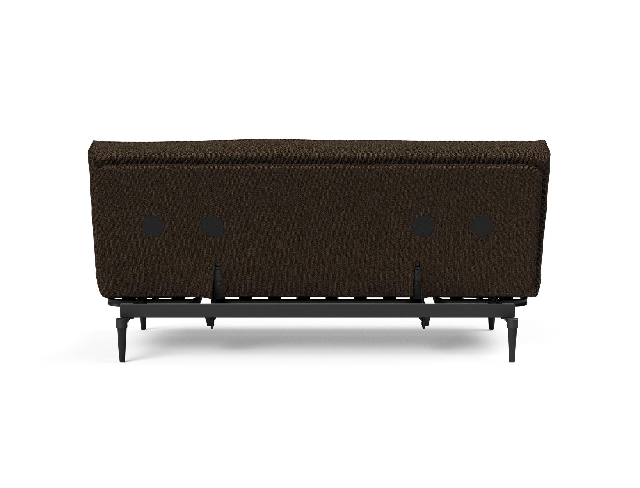 Erleben Sie das Colpus Bettsofa 140 Sharp Plus in stilvollem Eiche schwarz – die perfekte Kombination aus Design und Komfort für Ihr Zuhause.