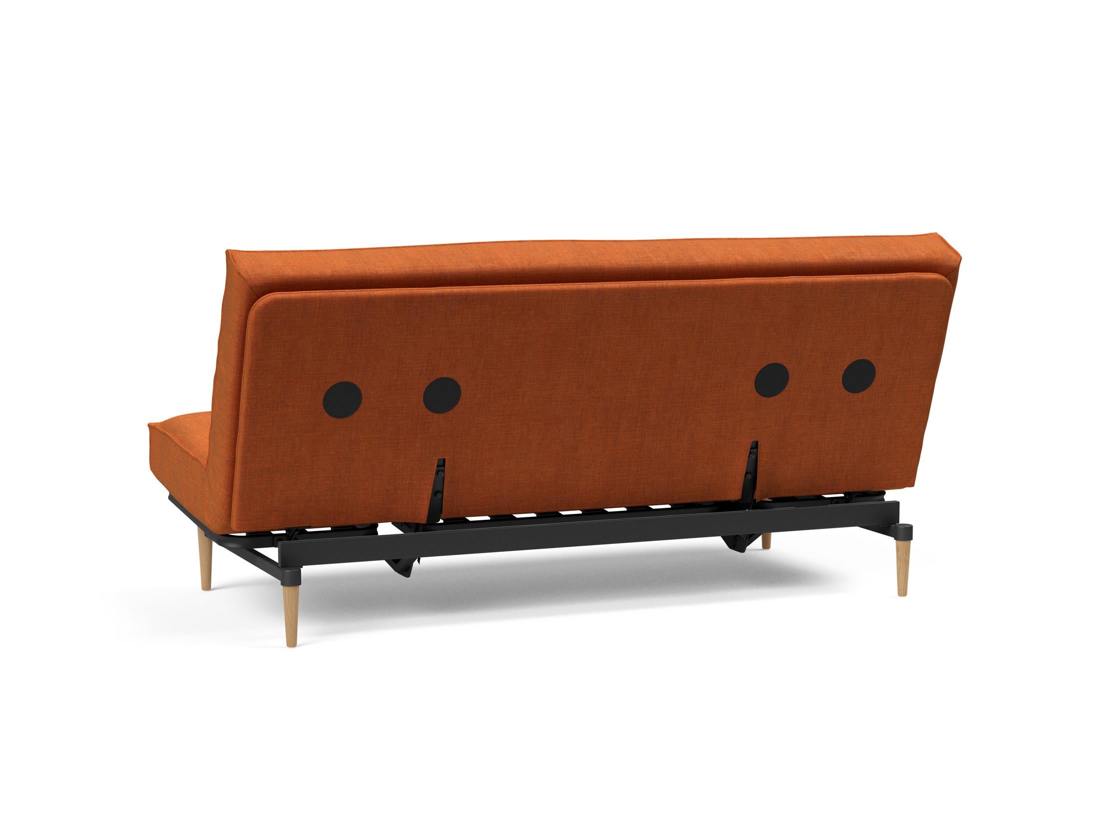 Erleben Sie das Colpus Bettsofa 140 Sharp Plus Cover Soft Spring von Innovation Living – modernes Design, herausragender Komfort und vielseitige Matratzenoptionen.