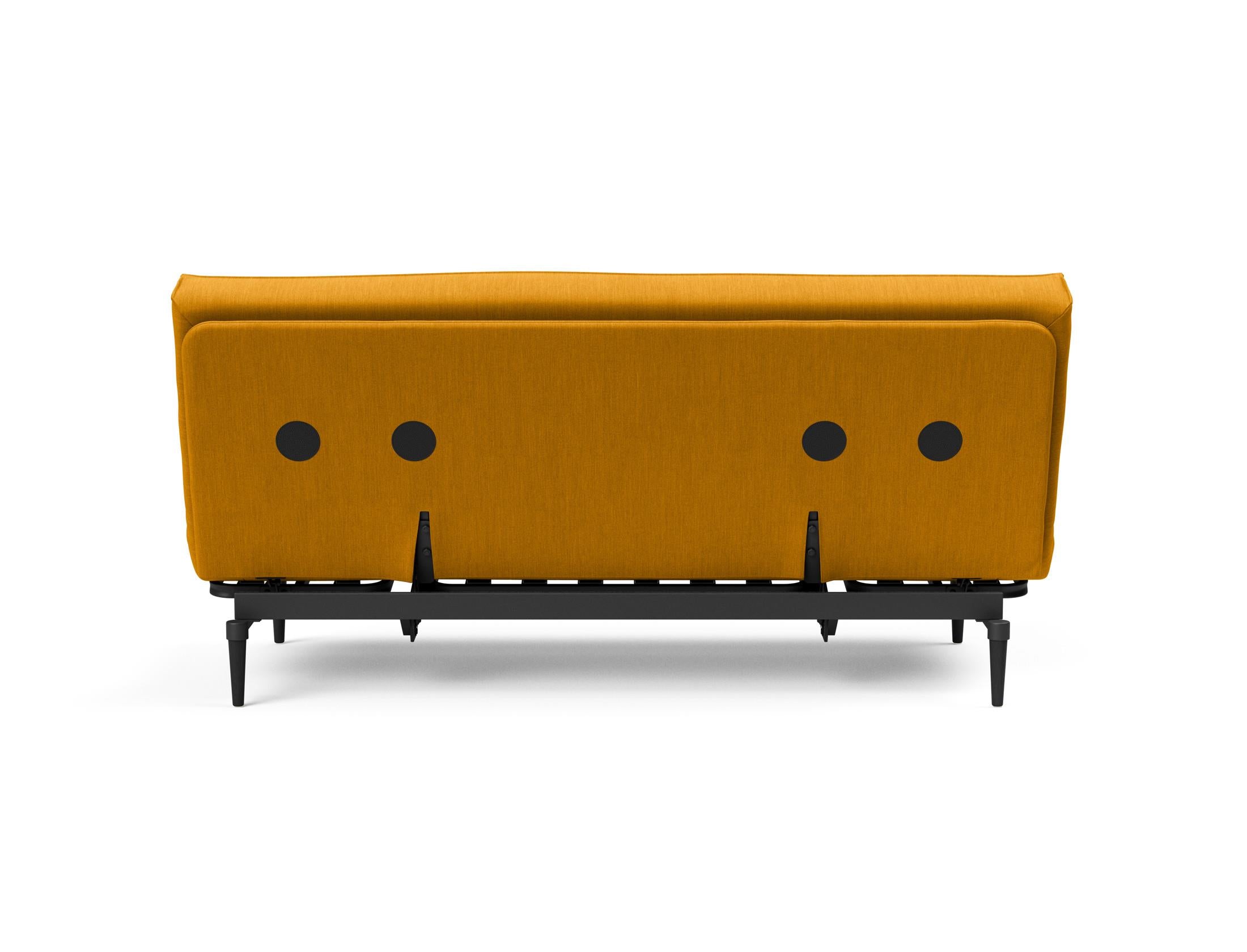 Erleben Sie das Colpus Bettsofa 140 Sharp Plus in stilvollem Eiche schwarz – die perfekte Kombination aus Design und Komfort für Ihr Zuhause.