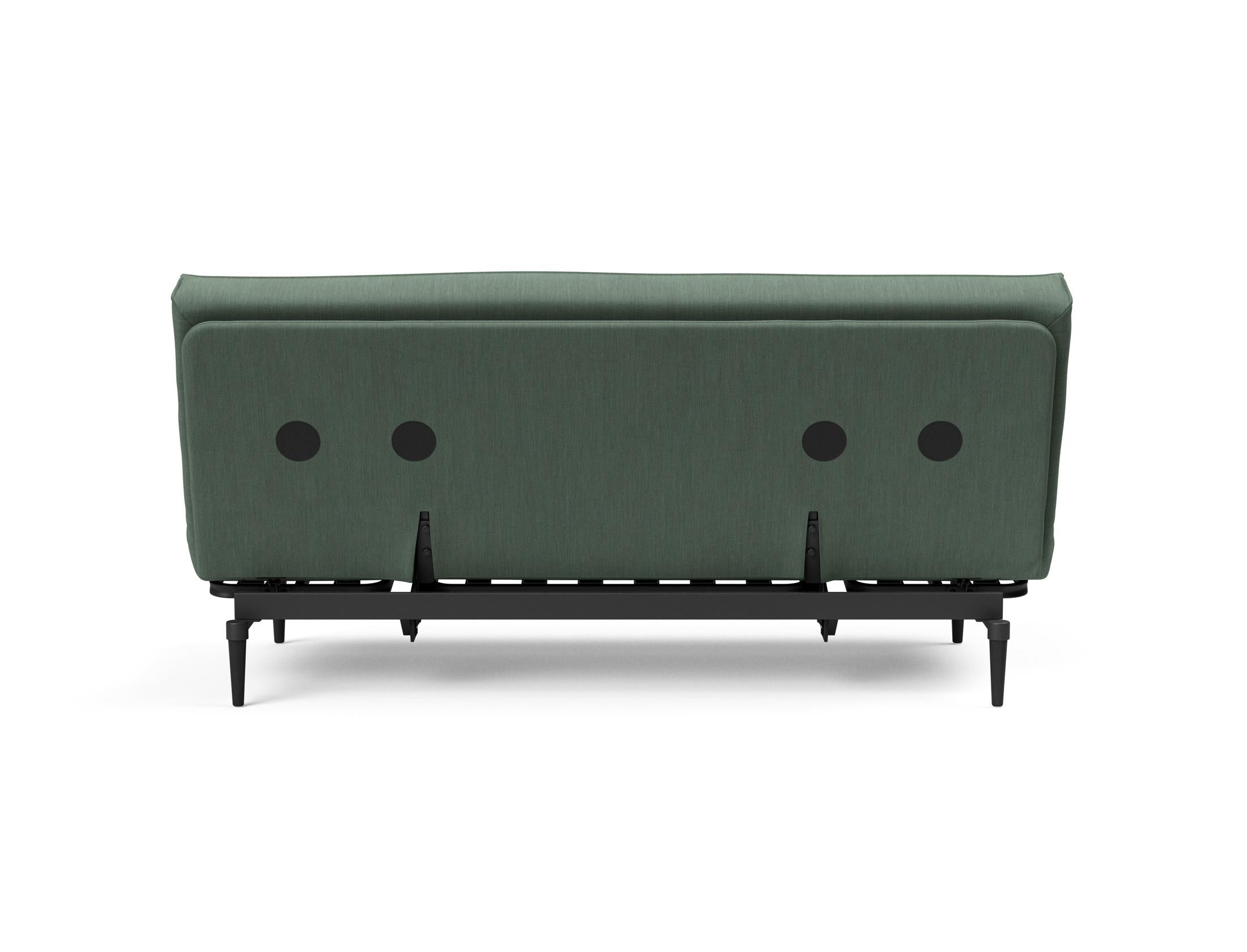 Erleben Sie das Colpus Bettsofa 140 Sharp Plus in stilvollem Eiche schwarz – perfekt für komfortable Nächte und zeitgemässe Einrichtung.