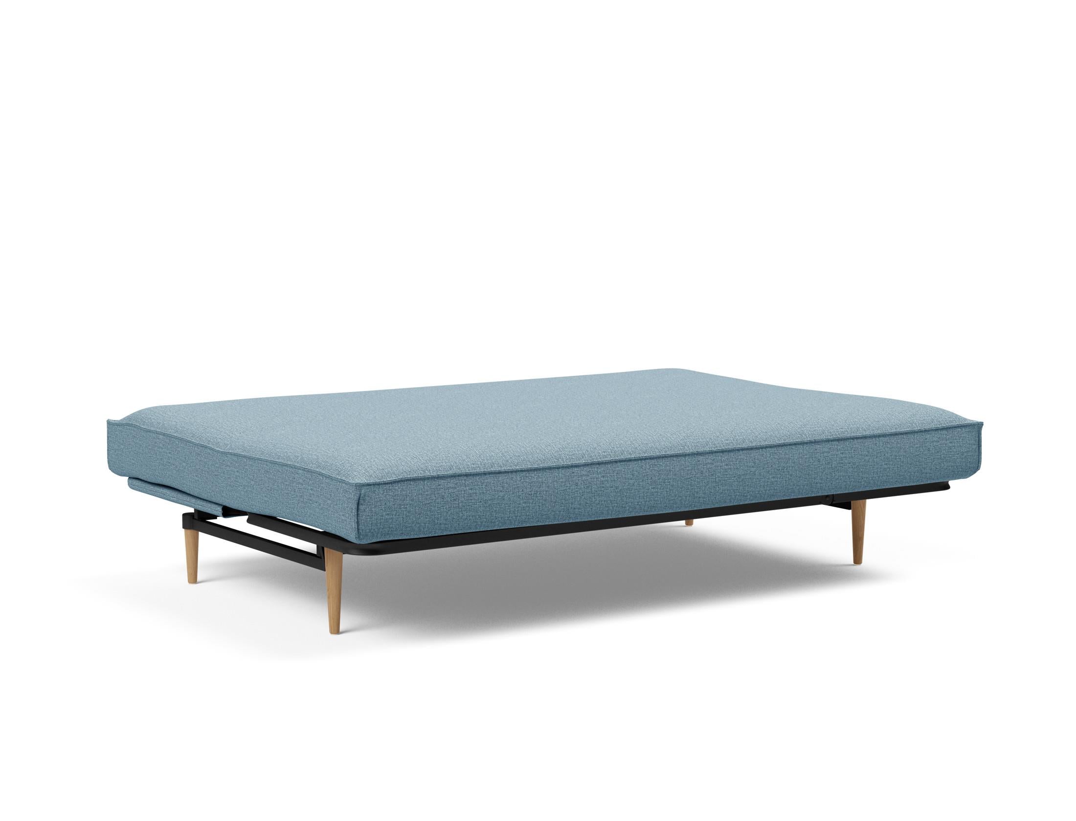 Entdecken Sie das Colpus Bettsofa 140 Sharp Plus Cover Soft Spring von Innovation Living – stilvolles Design, exzellente Bequemlichkeit und pflegeleichte Materialien.