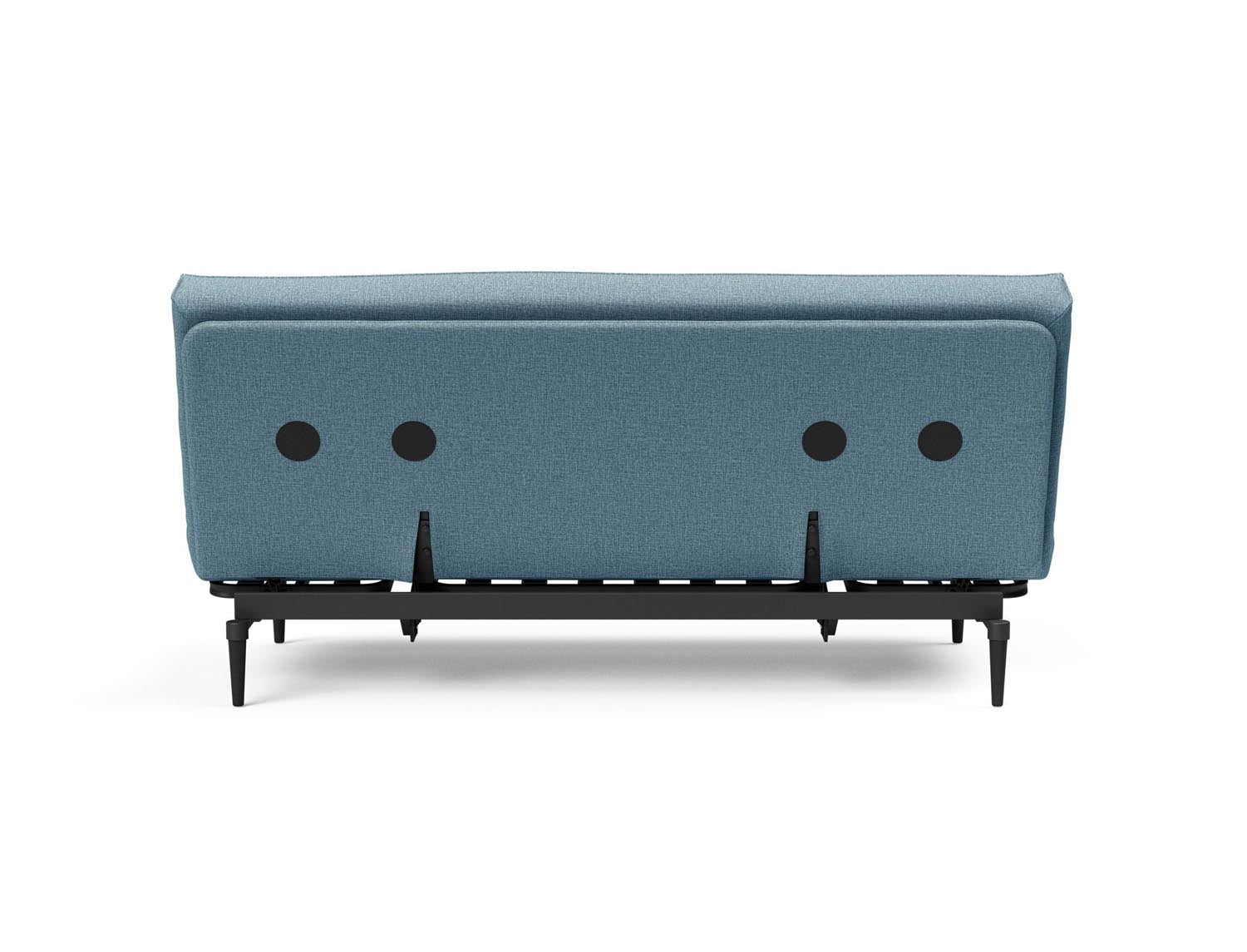 Erleben Sie das Colpus Bettsofa 140 Sharp Plus in stilvollem Eiche schwarz – perfekt für komfortable Nächte und zeitgemässe Einrichtung.