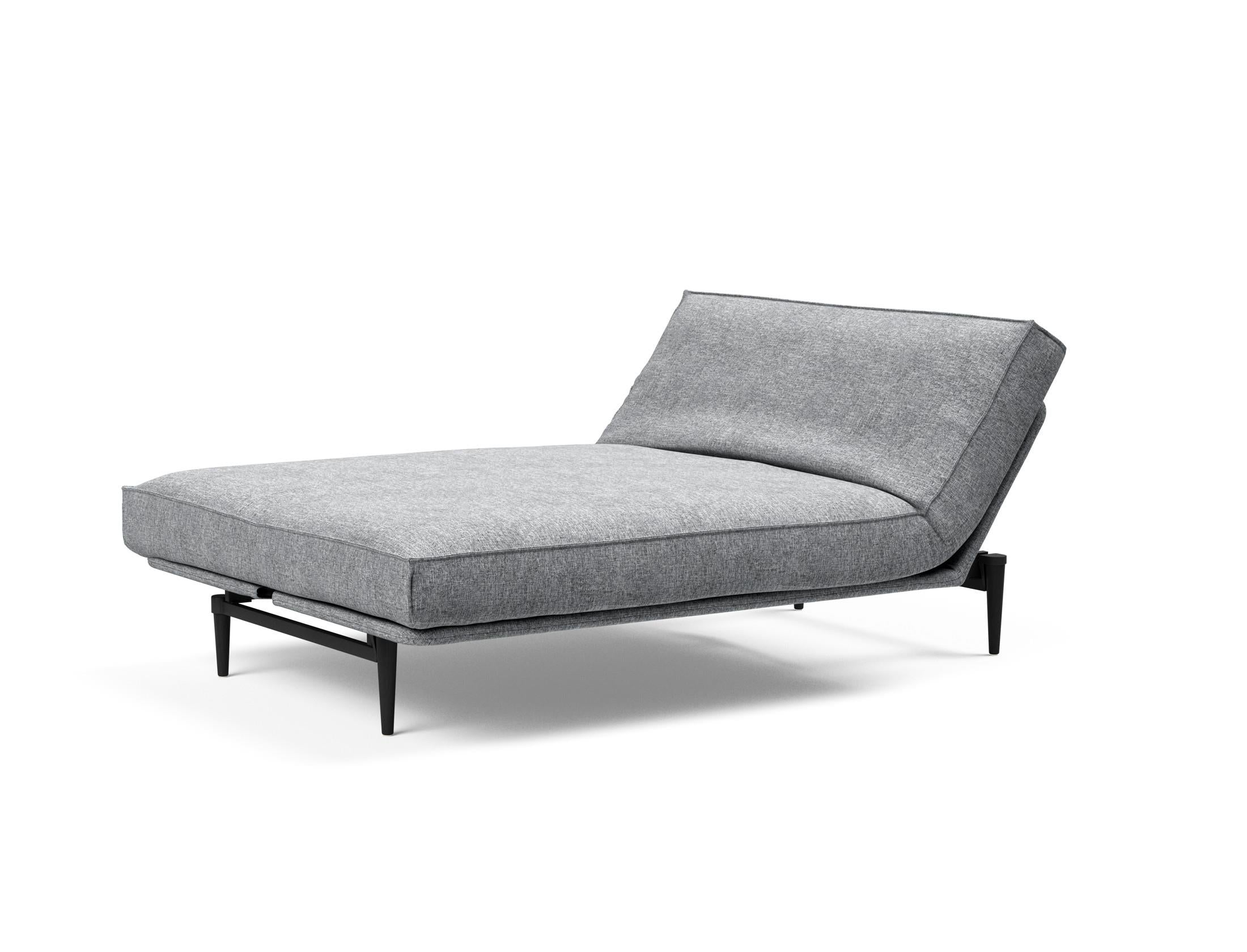 Erleben Sie das Colpus Bettsofa 140 Sharp Plus Cover in elegantem Eiche schwarz – die perfekte Symbiose aus modernem Design und vielseitiger Funktionalität!