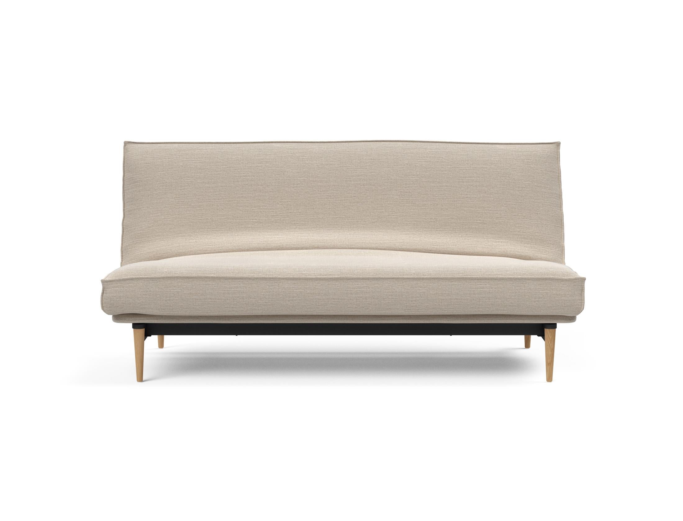 Stylisches Colpus Bettsofa 140 von Innovation Living, ideal für Gästezimmer und Wohnzimmer, mit weichem Soft Spring Bezug für optimalen Komfort.