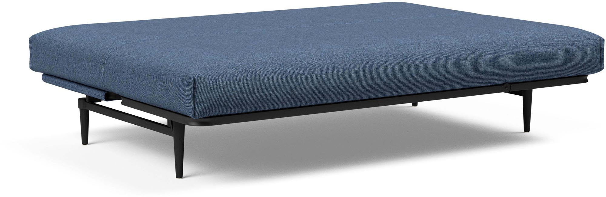 Entdecken Sie das Colpus Bettsofa 140 Nordic Cover in edler schwarzer Eiche von Innovation Living – stilvolles Design trifft auf vielseitige Funktionalität.