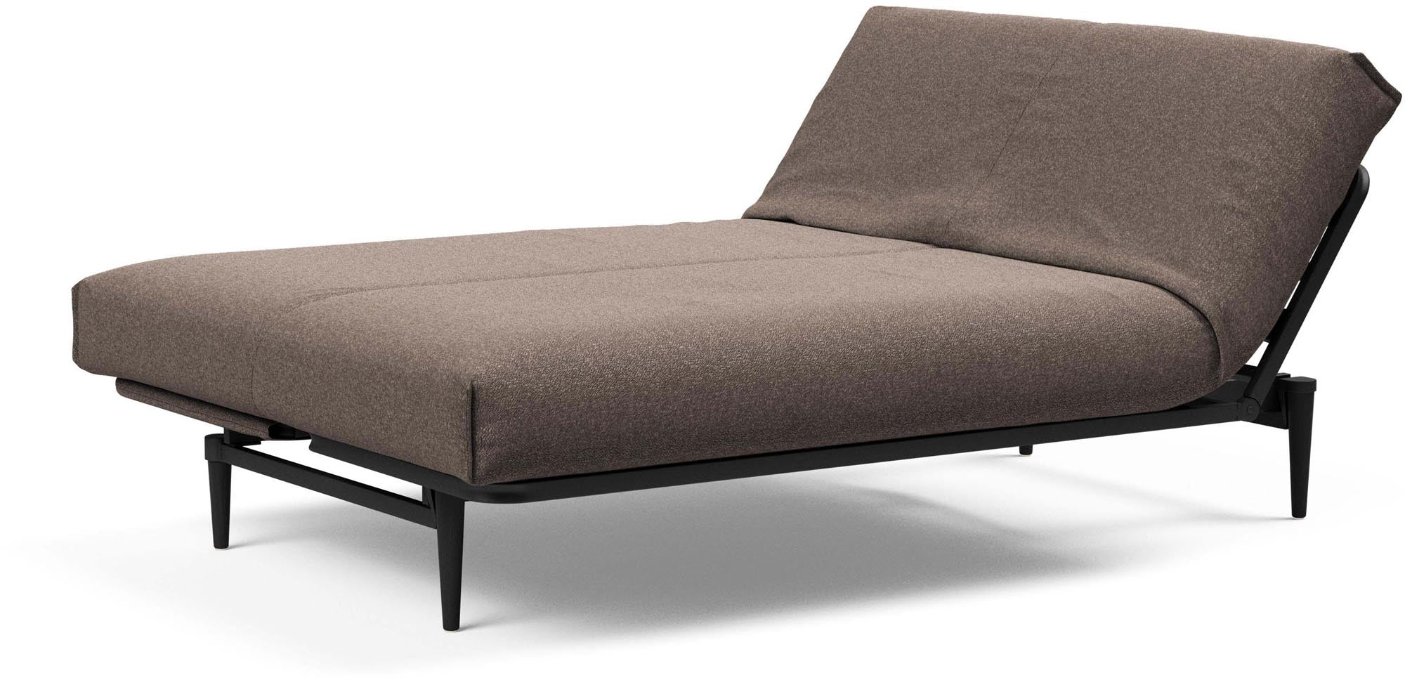 Entdecken Sie das stilvolle Colpus Bettsofa 140 Nordic Cover in edler schwarzer Eiche von Innovation Living – ideal für jeden Raum und jeden Anlass.