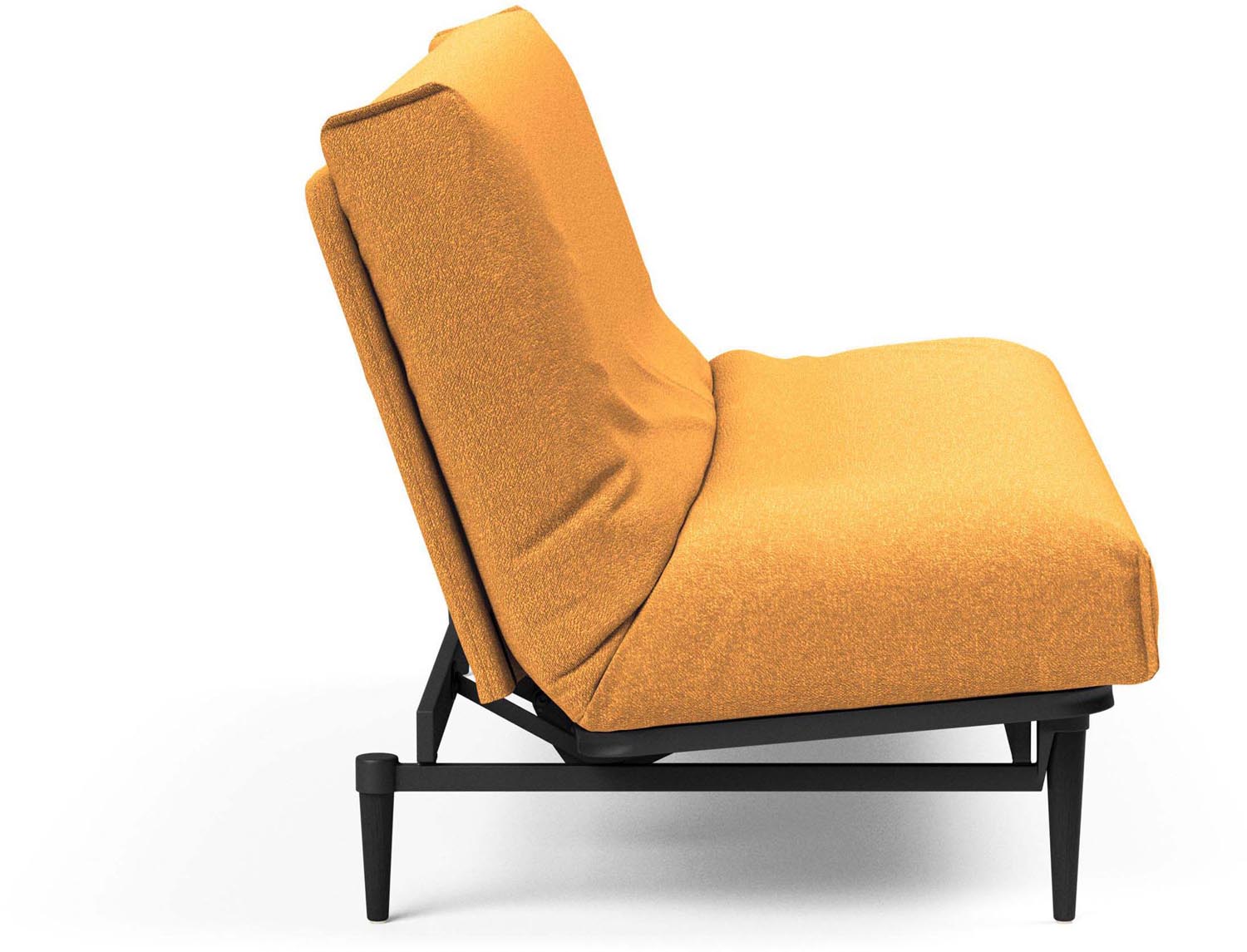 Erleben Sie das elegante Colpus Bettsofa 140 Nordic Cover in schwarzer Eiche von Innovation Living – perfekt für modernes Wohnen und vielseitige Nutzung.