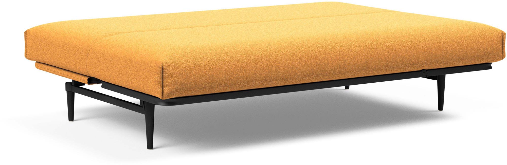 Entdecken Sie das Colpus Bettsofa 140 Nordic Cover in edler schwarzer Eiche von Innovation Living – stilvolles Design trifft auf vielseitige Funktionalität.