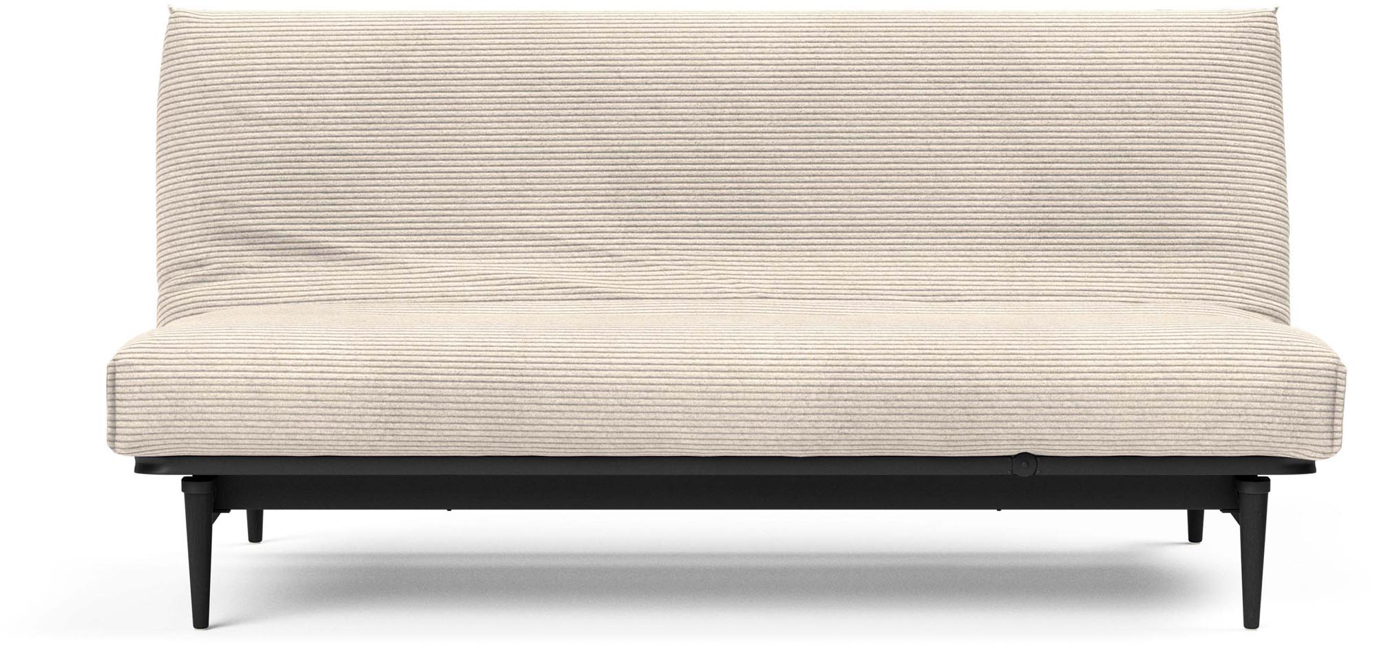 Entdecken Sie das stilvolle Colpus Bettsofa 140 Nordic Cover in schwarzer Eiche von Innovation Living – ideal für Komfort und modernes Design.