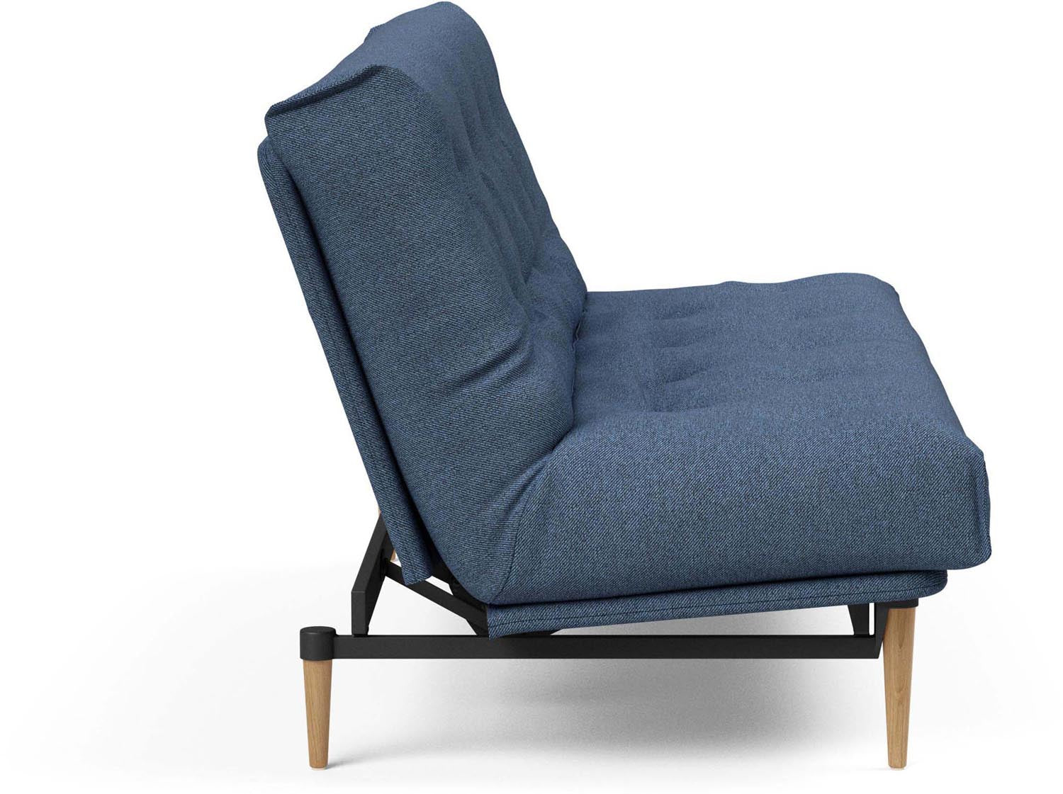 Erleben Sie das stilvolle Colpus Bettsofa 140 Nordic Classic von Innovation Living – ideal für zeitgemässe Räume und vielseitige Schlafmöglichkeiten.