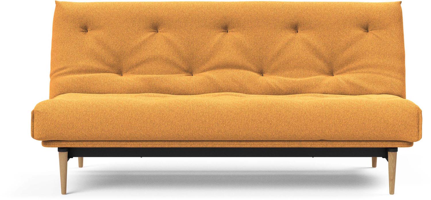 Erleben Sie das stilvolle Colpus Bettsofa 140 Nordic Classic von Innovation Living – ideal für kleine Räume und vielseitige Schlafbedürfnisse.