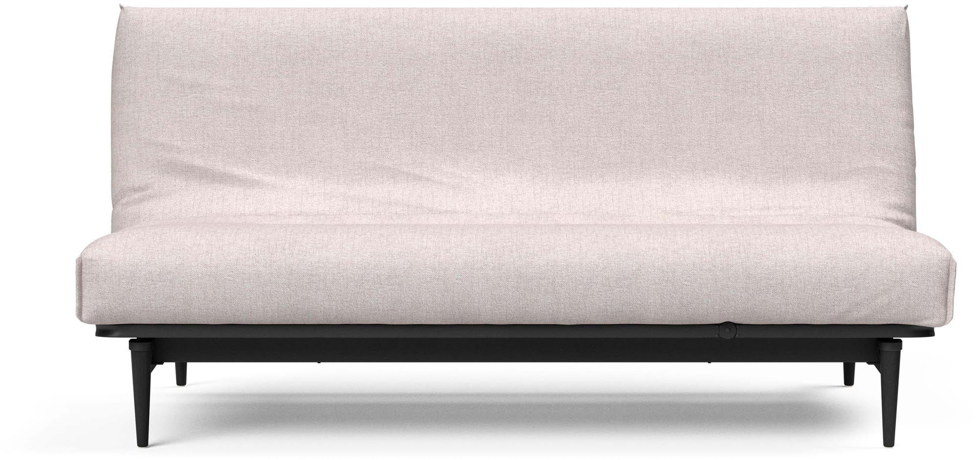 Erleben Sie das elegante Colpus Bettsofa 140 mit Nordic Cover und schwarzer Eiche von Innovation Living – perfekt für modernes Wohnen und flexible Nutzung.
