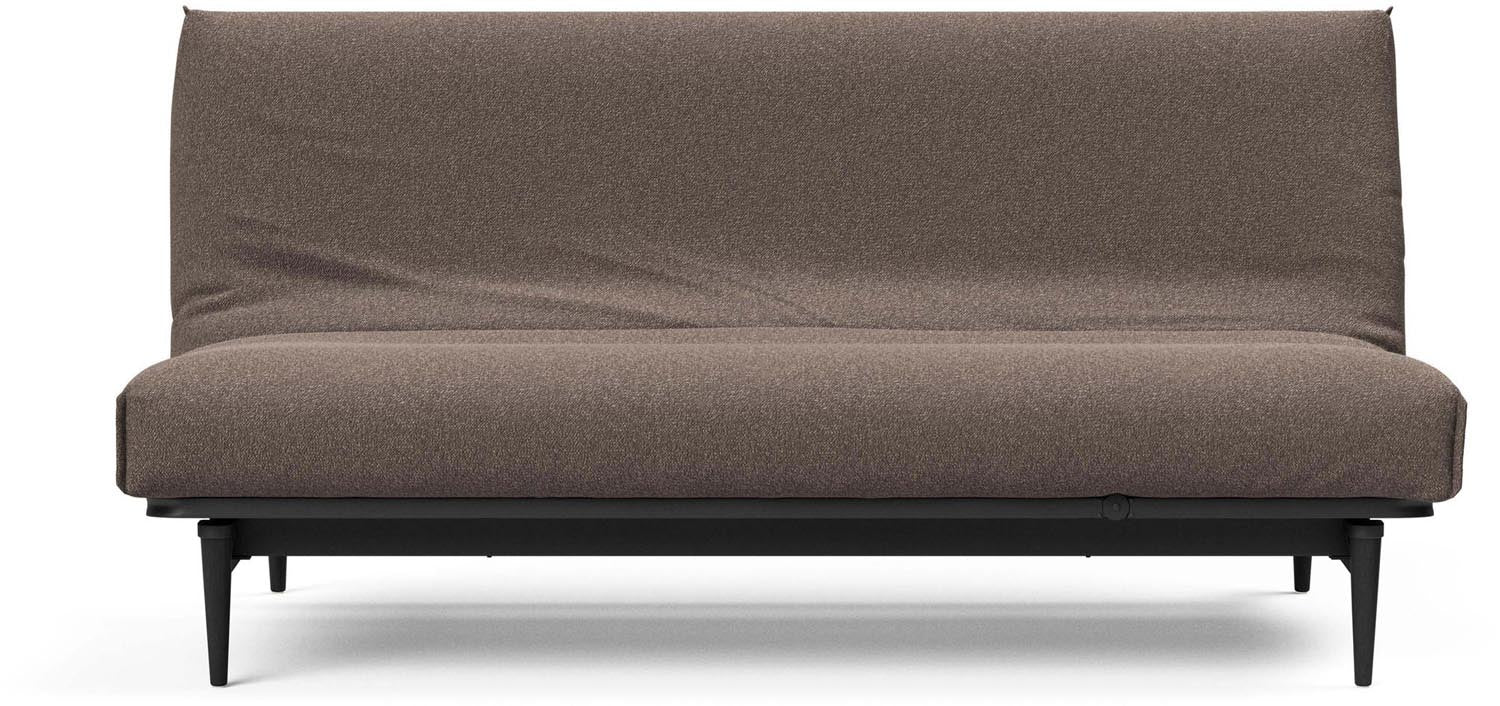 Erleben Sie das elegante Colpus Bettsofa 140 mit Nordic Cover und schwarzer Eiche von Innovation Living – perfekt für modernes Wohnen und flexible Nutzung.