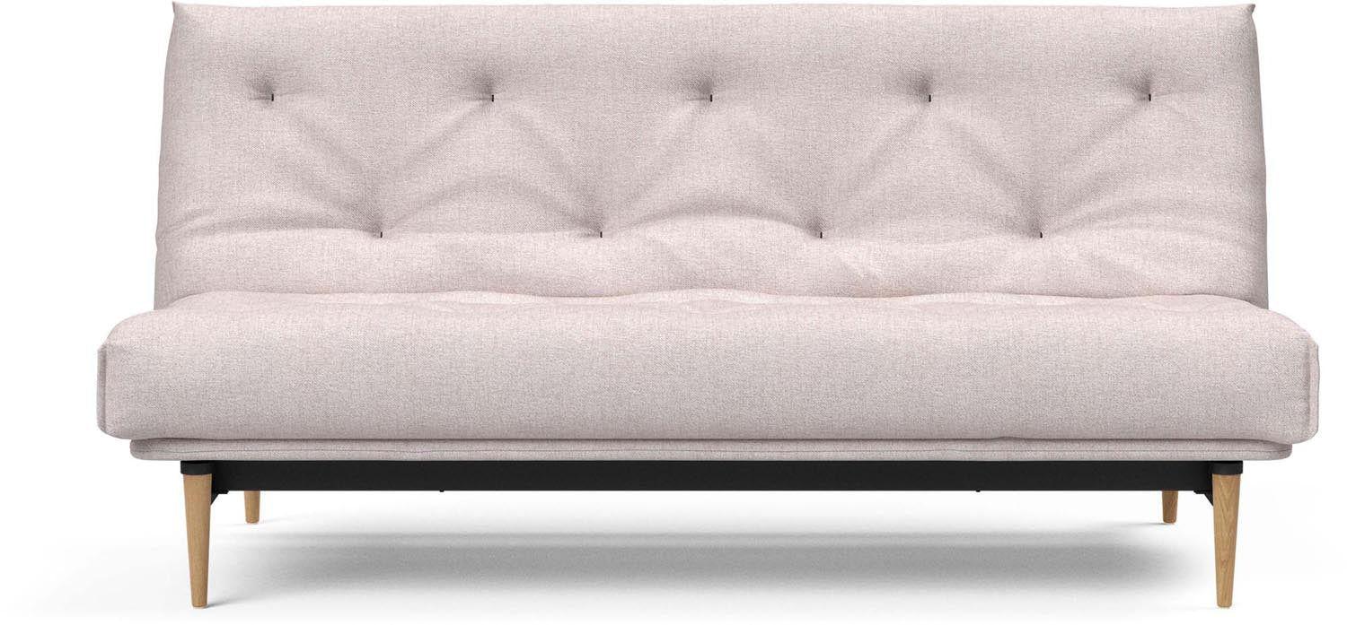 Entdecken Sie das Colpus Bettsofa 140 Nordic Spring: Stilvolles, platzsparendes Sofa mit erstklassigem Schlafkomfort und eleganter Nordic-Ästhetik.