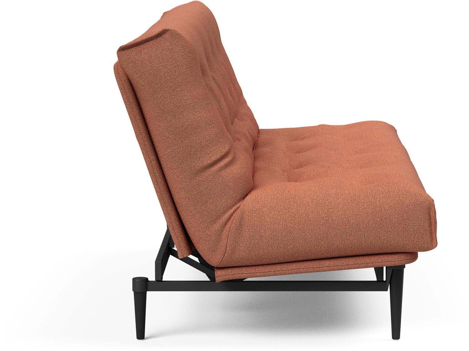 Erleben Sie das elegante Colpus Bettsofa 140 in Nordic Eiche schwarz – ideal für modernes Wohnen und entspannende Schlafmomente.