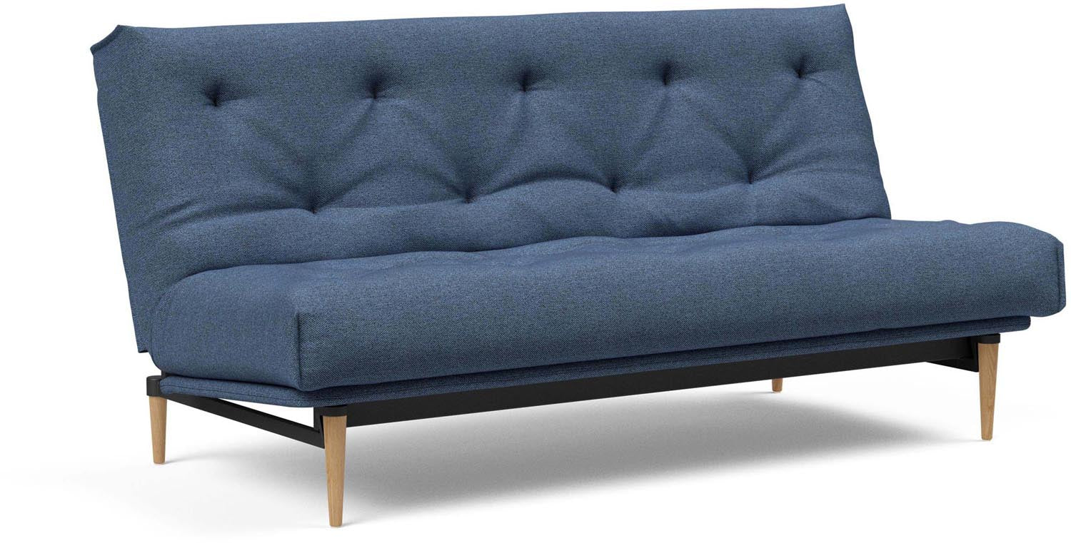 Erleben Sie das Colpus Bettsofa 140 Nordic Spring von Innovation Living – eine perfekte Kombination aus modernem Stil und optimalem Schlafkomfort.
