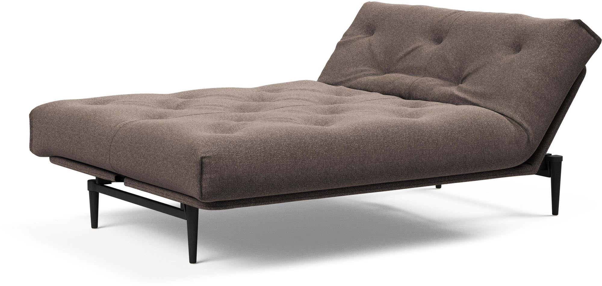 Erleben Sie das Colpus Bettsofa 140 in Nordic Eiche schwarz – ein elegantes, funktionales Möbelstück für stilvolle Wohnräume und erholsamen Schlaf.