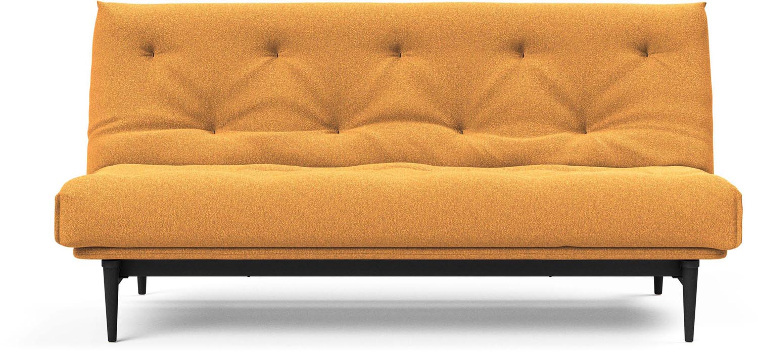 Erleben Sie das elegante Colpus Bettsofa 140 in Nordic Eiche schwarz – ideal für modernes Wohnen und entspannende Schlafmomente.