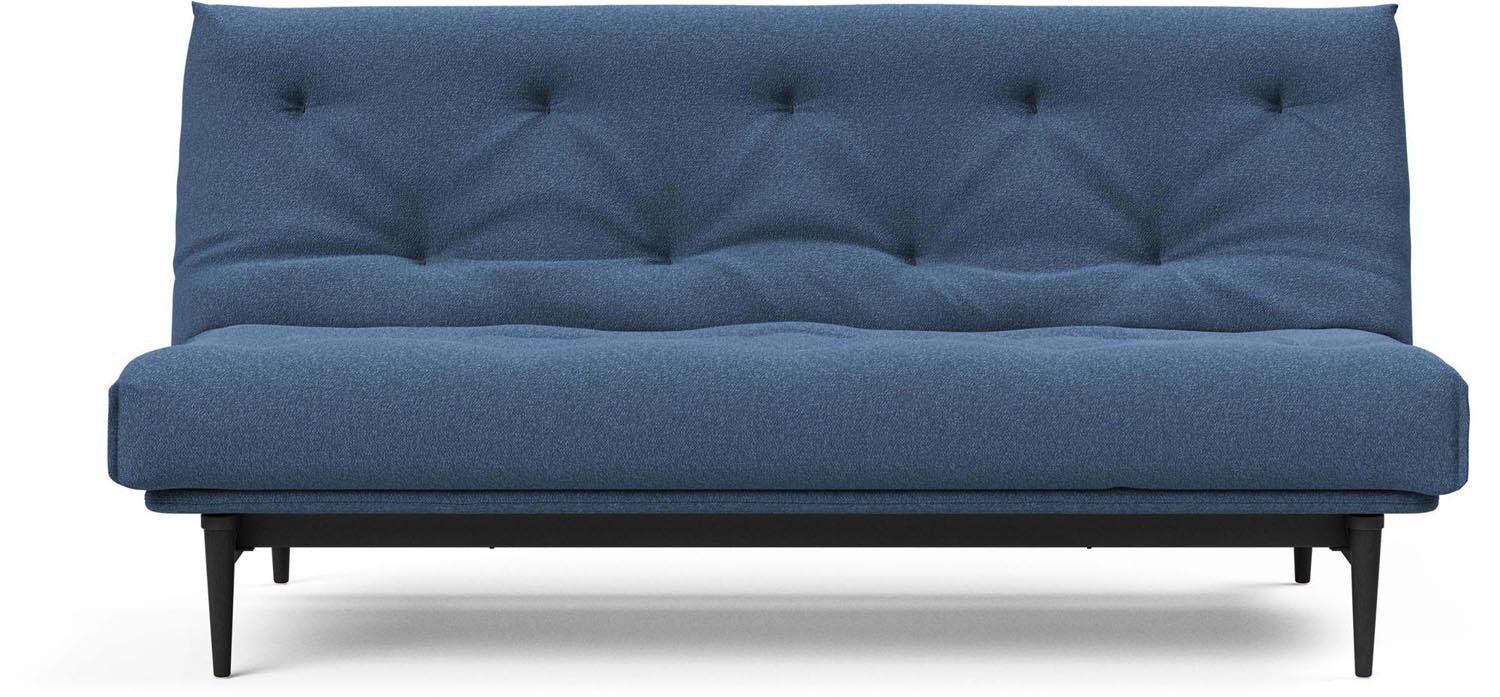 Erleben Sie das elegante Colpus Bettsofa 140 in Nordic Eiche schwarz – ideal für modernes Wohnen und entspannende Schlafmomente.