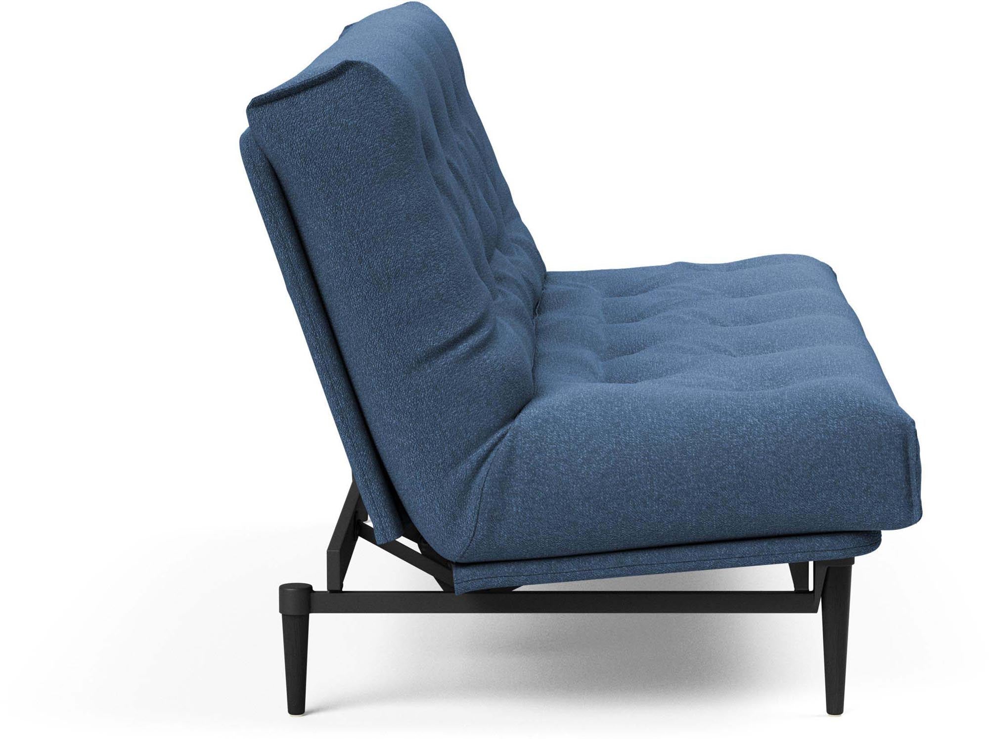 Erleben Sie das elegante Colpus Bettsofa 140 in Nordic Eiche schwarz – ideal für modernes Wohnen und entspannende Schlafmomente.