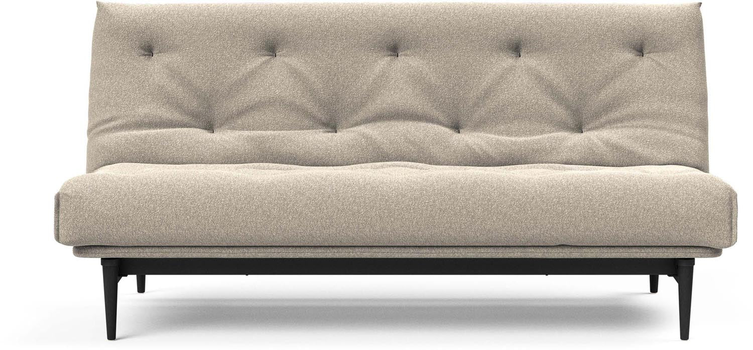 Erleben Sie das elegante Colpus Bettsofa 140 in Nordic Eiche schwarz – ideal für modernes Wohnen und entspannende Schlafmomente.