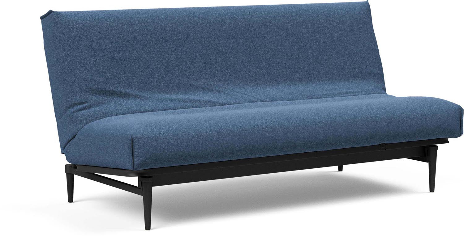 Erleben Sie das Colpus Bettsofa 140 mit elegantem Nordic Cover in Eiche schwarz – ideal für modernes Wohnen und entspannte Schlafmomente.