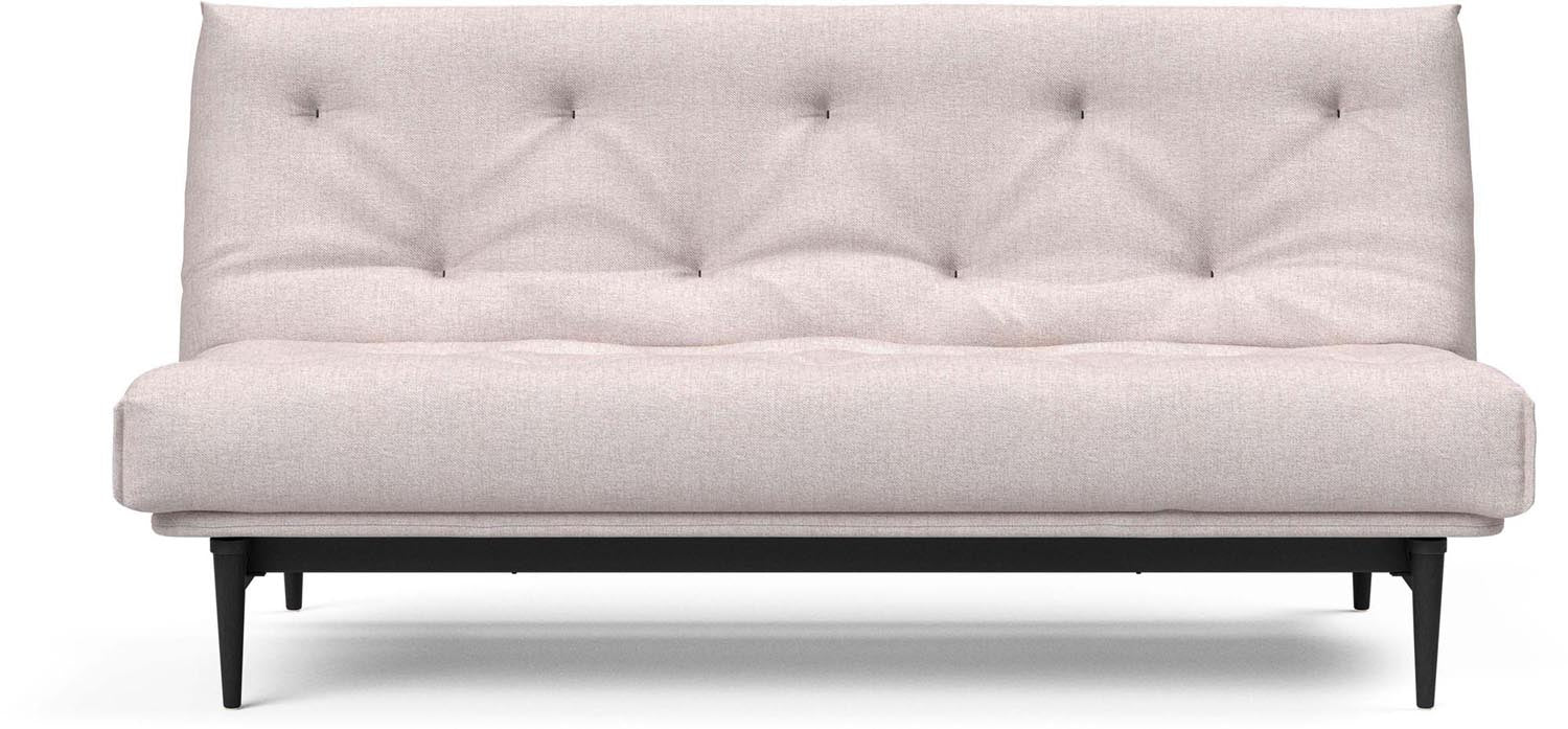 Colpus Bettsofa 140 Nordic Eiche schwarz Latex von Innovation Living: modernes Design, Komfort, Funktionalität, ideal für kleine Räume.