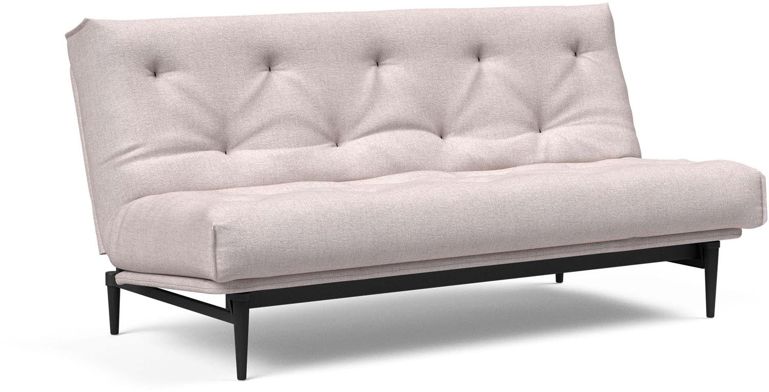 Entdecken Sie das Colpus Bettsofa 140 in Nordic Eiche schwarz von Innovation Living – stilvoll, platzsparend und perfekt für vielseitige Wohnkonzepte.