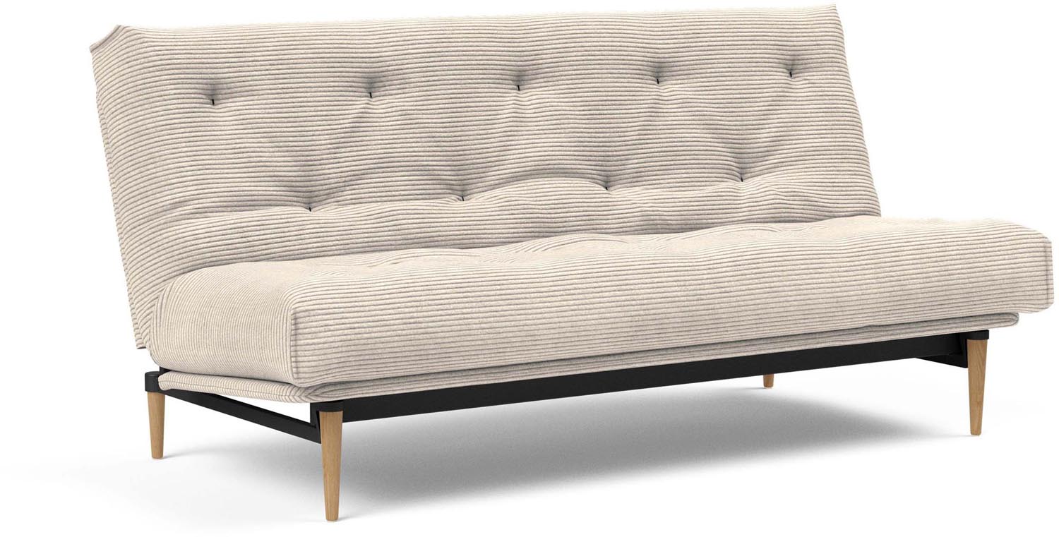 Entdecken Sie das Colpus Bettsofa 140 Nordic Latex von Innovation Living – eine perfekte Kombination aus modernem Stil und erstklassigem Schlafkomfort.