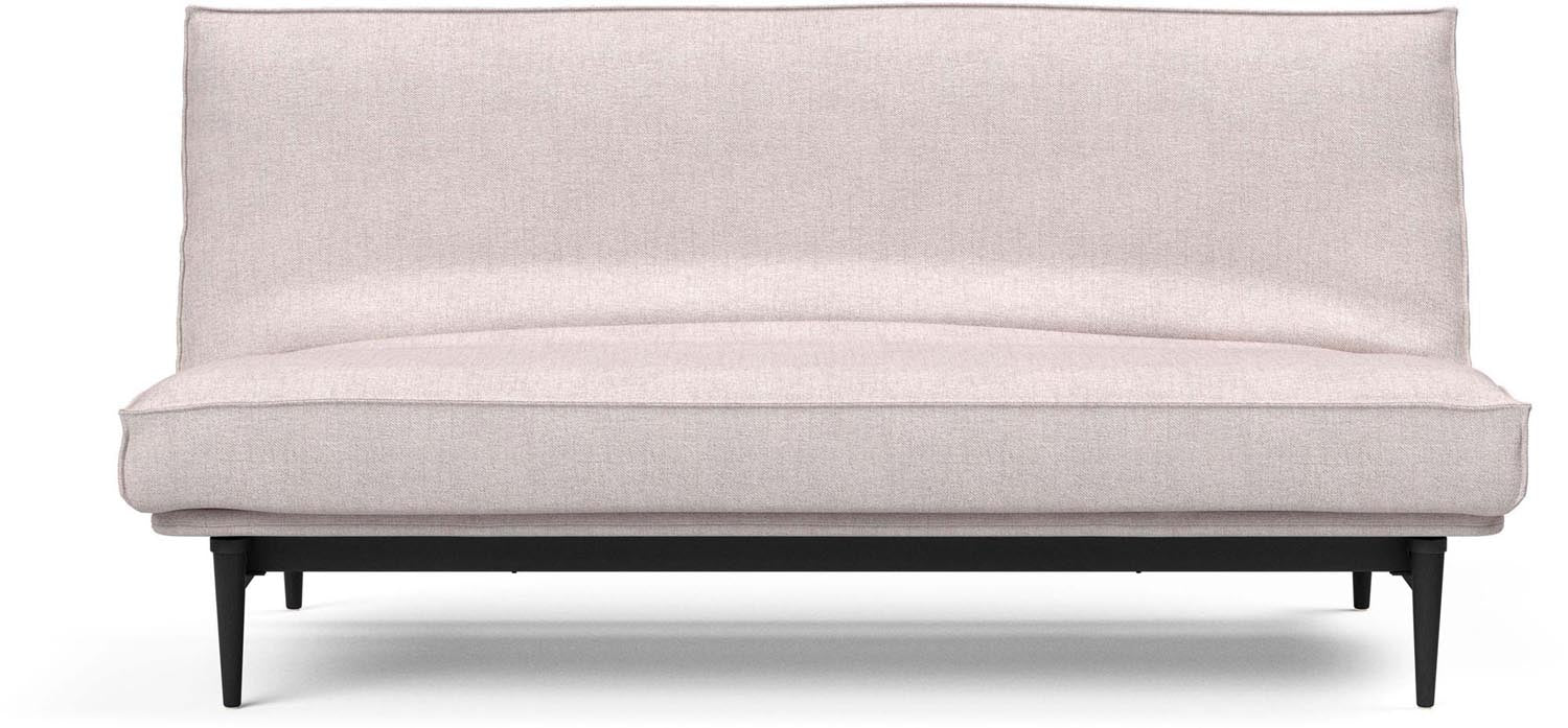 Entdecken Sie das Colpus Bettsofa 140 Sharp Plus Cover in edlem Eiche schwarz von Innovation Living – stilvoll, vielseitig und bequem für jeden Raum.