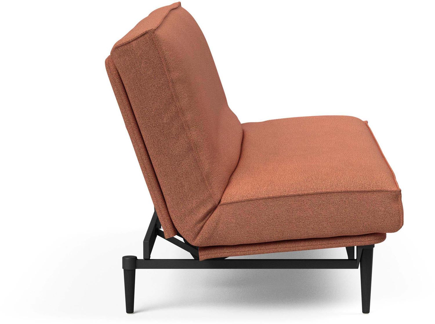 Erleben Sie das elegante Colpus Bettsofa 140 Sharp Plus in schwarzer Eiche von Innovation Living – ideal für zeitgemässe Einrichtungskonzepte.