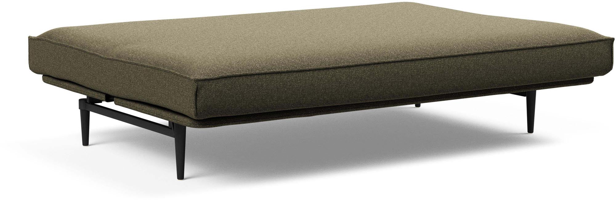Entdecken Sie das stilvolle Colpus Bettsofa 140 Sharp Plus in edler schwarzer Eiche von Innovation Living – perfekt für moderne Wohnräume.