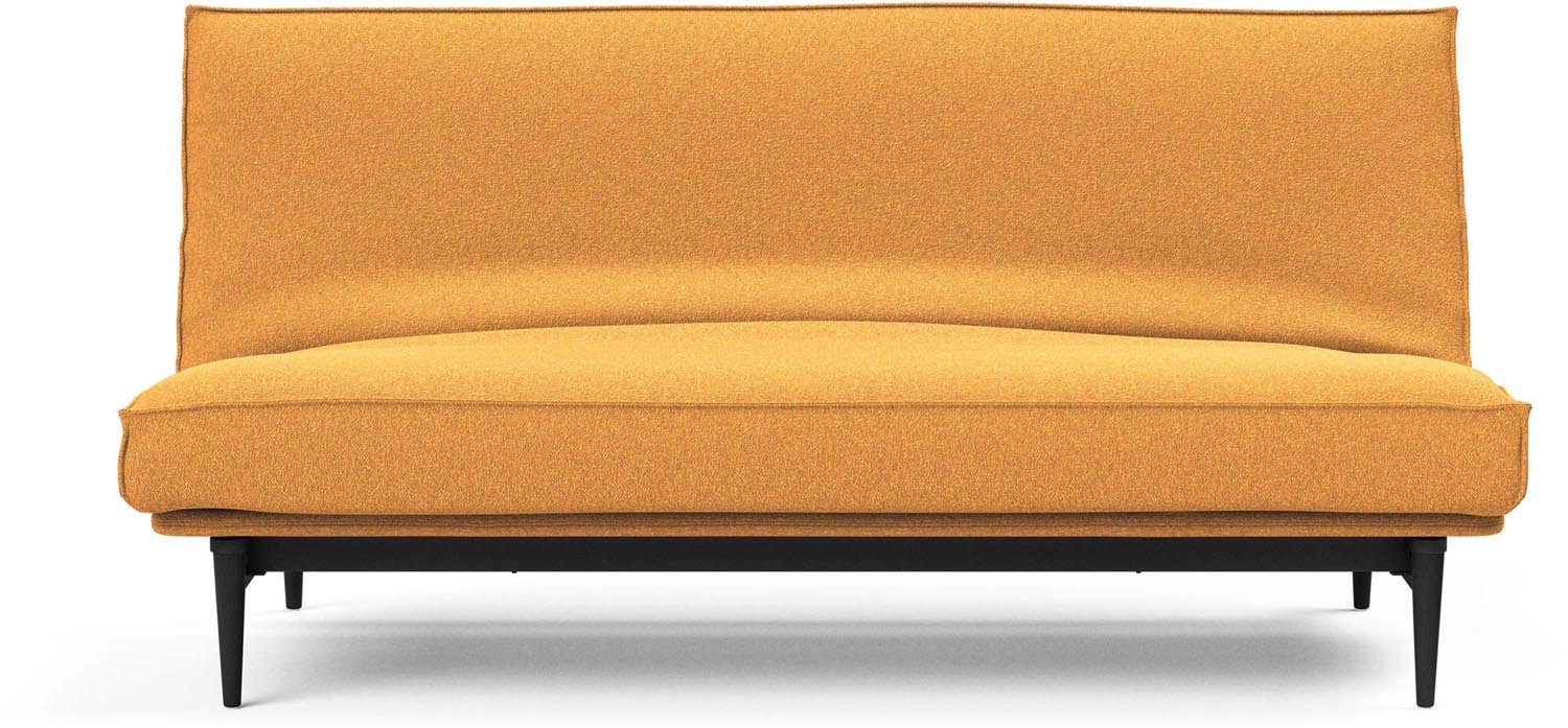 Erleben Sie das elegante Colpus Bettsofa 140 Sharp Plus in schwarzer Eiche von Innovation Living – ideal für zeitgemässe Einrichtungskonzepte.