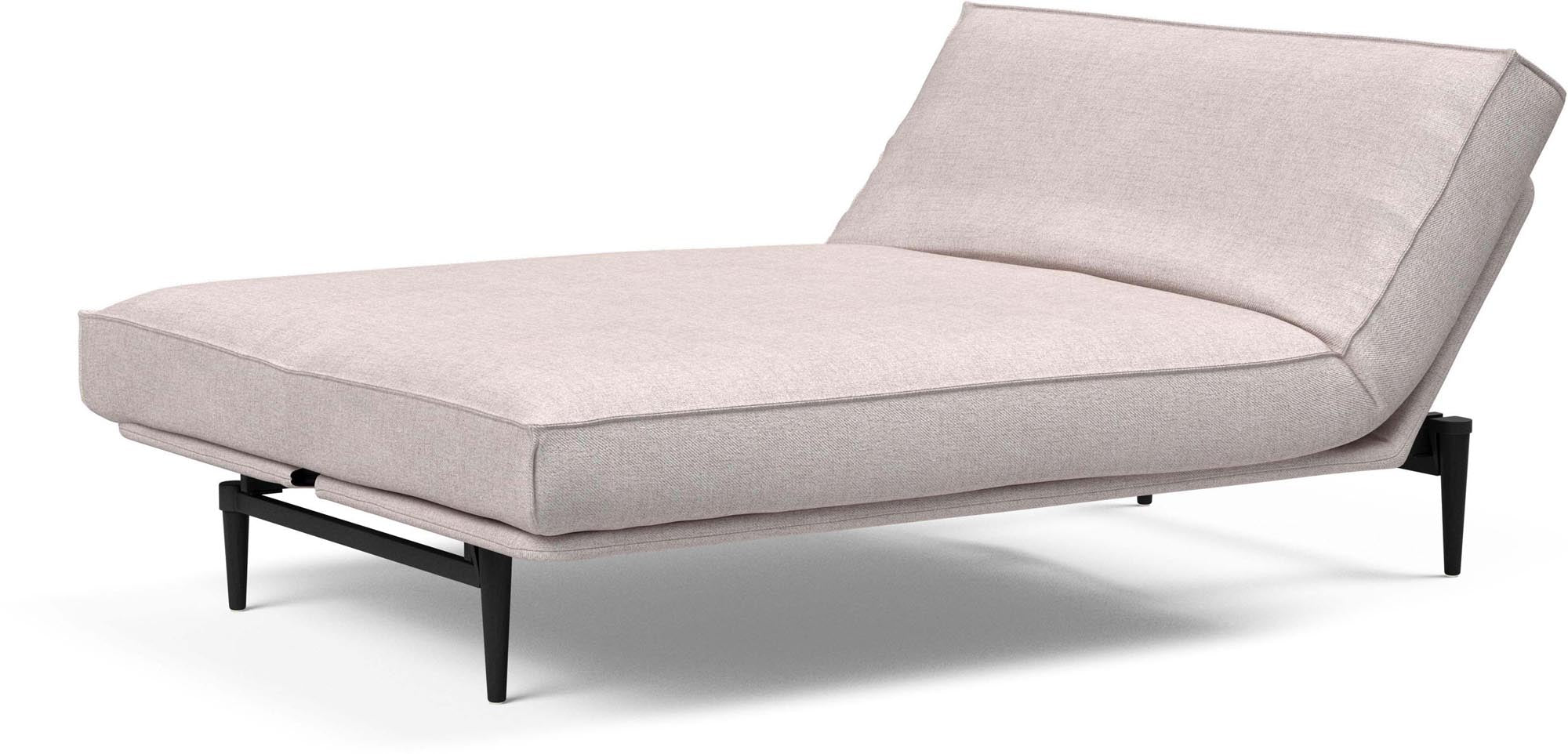 Entdecken Sie das stilvolle Colpus Bettsofa 140 Sharp Plus in elegantem Eiche schwarz. Ideal für kleine Räume, vereint es Komfort und Funktionalität.