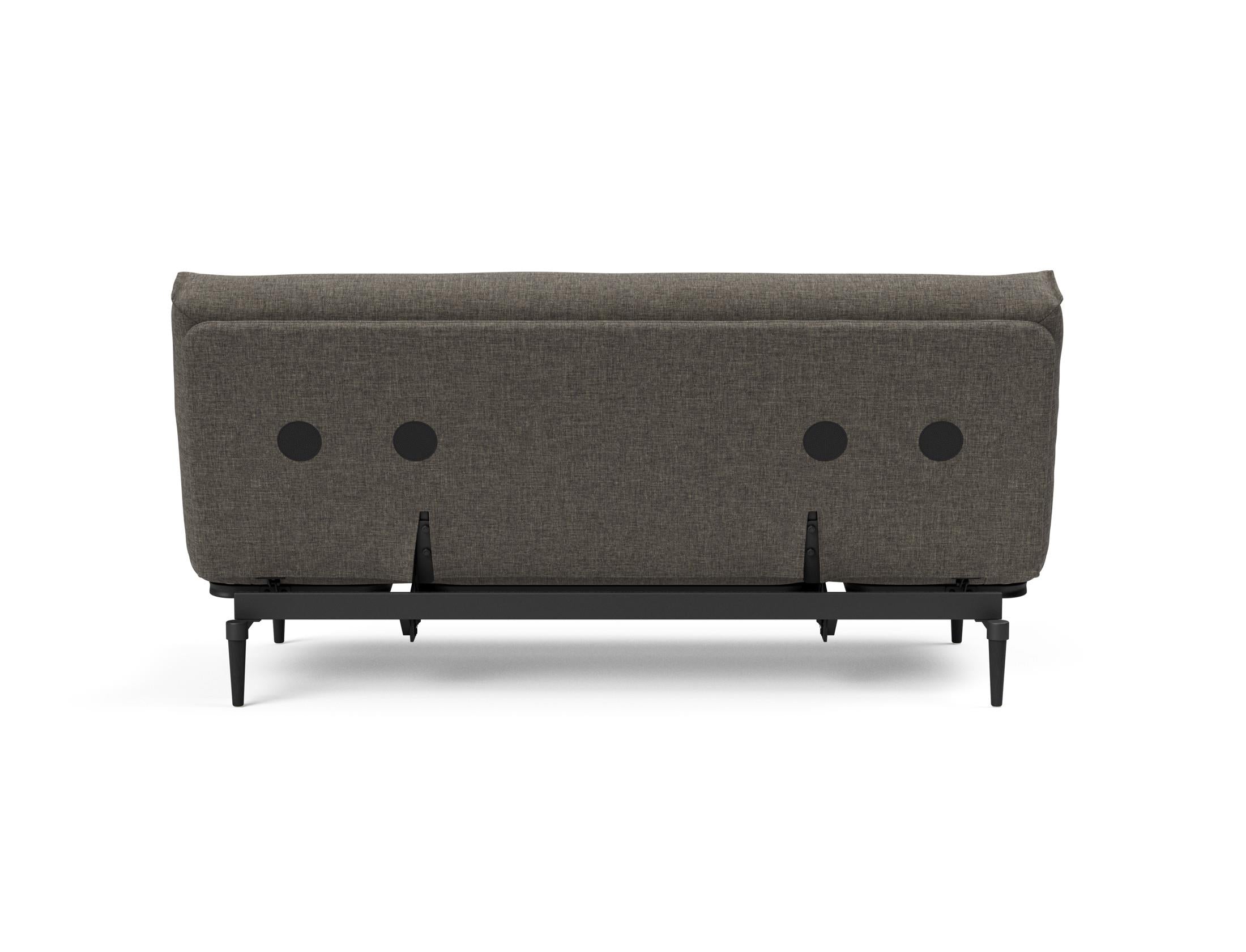 Entdecken Sie das Colpus Bettsofa 140 in stilvollem Nordic Eiche schwarz von Innovation Living – die ideale Kombination aus Design, Komfort und Funktionalität.