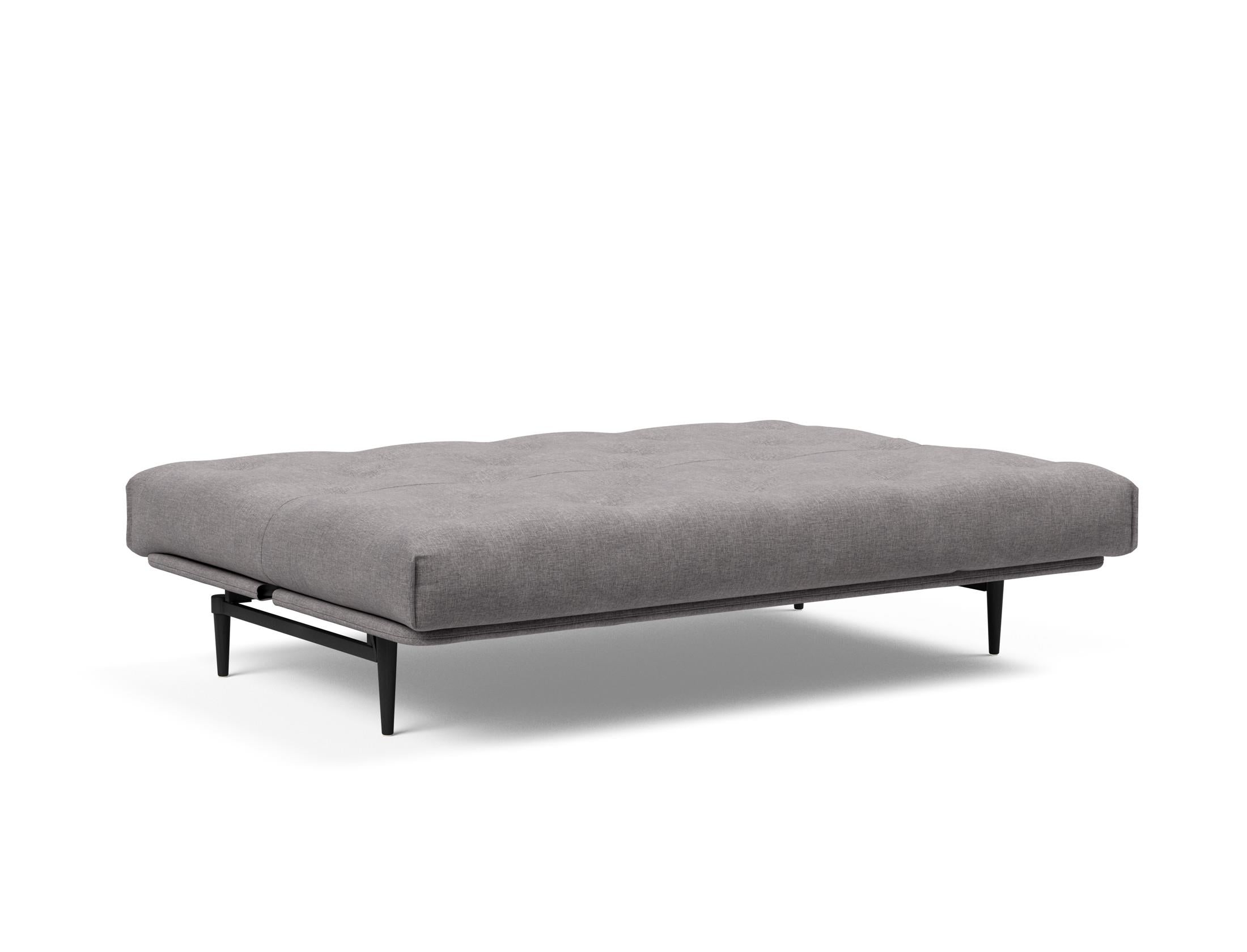 Entdecken Sie das Colpus Bettsofa 140 in Nordic Eiche schwarz – stilvolles Design trifft auf multifunktionalen Komfort für Ihr Zuhause.