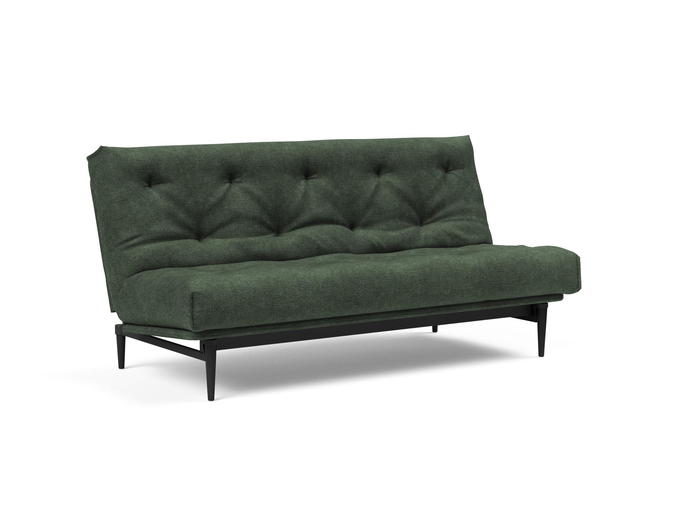 Entdecken Sie das Colpus Bettsofa 140 in Nordic Eiche schwarz – stilvolles Design trifft auf multifunktionalen Komfort für Ihr Zuhause.