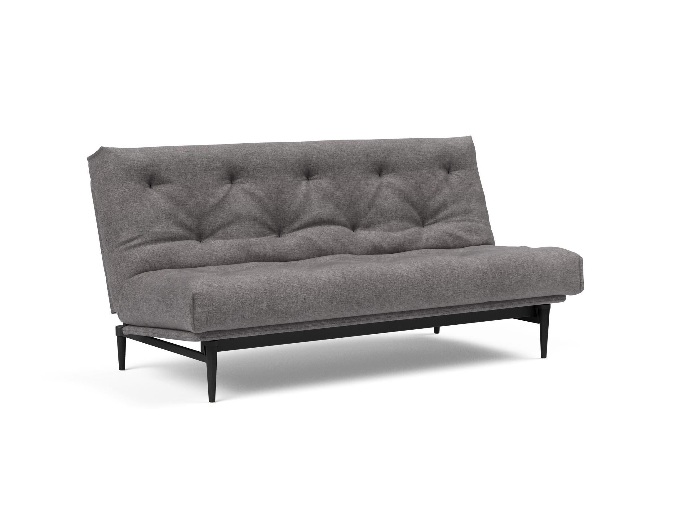 Entdecken Sie das Colpus Bettsofa 140 in Nordic Eiche schwarz – stilvolles Design trifft auf multifunktionalen Komfort für Ihr Zuhause.